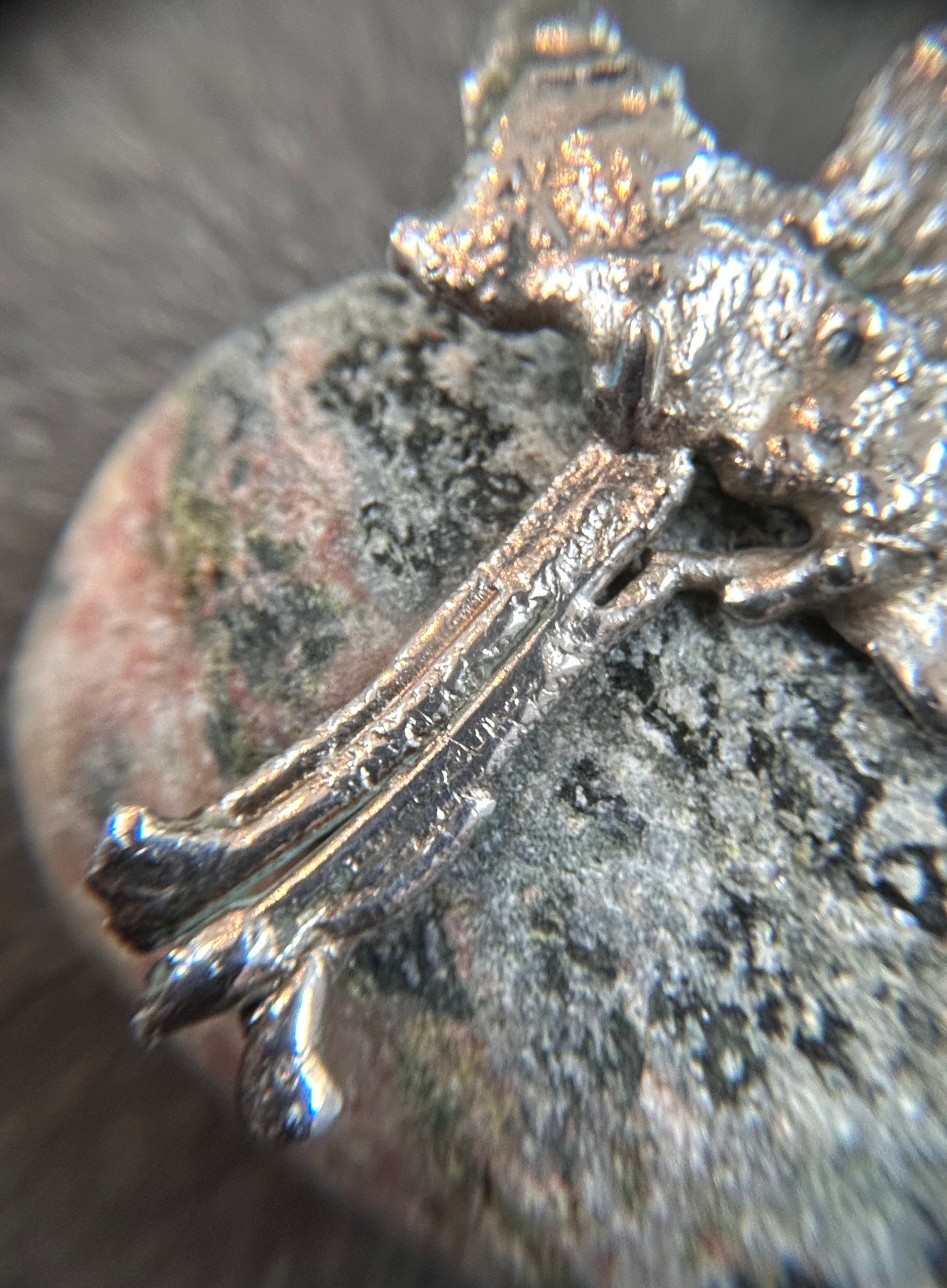 Vintage Artisan Sterling Silver Tree Pendant – Hallmarked 1978