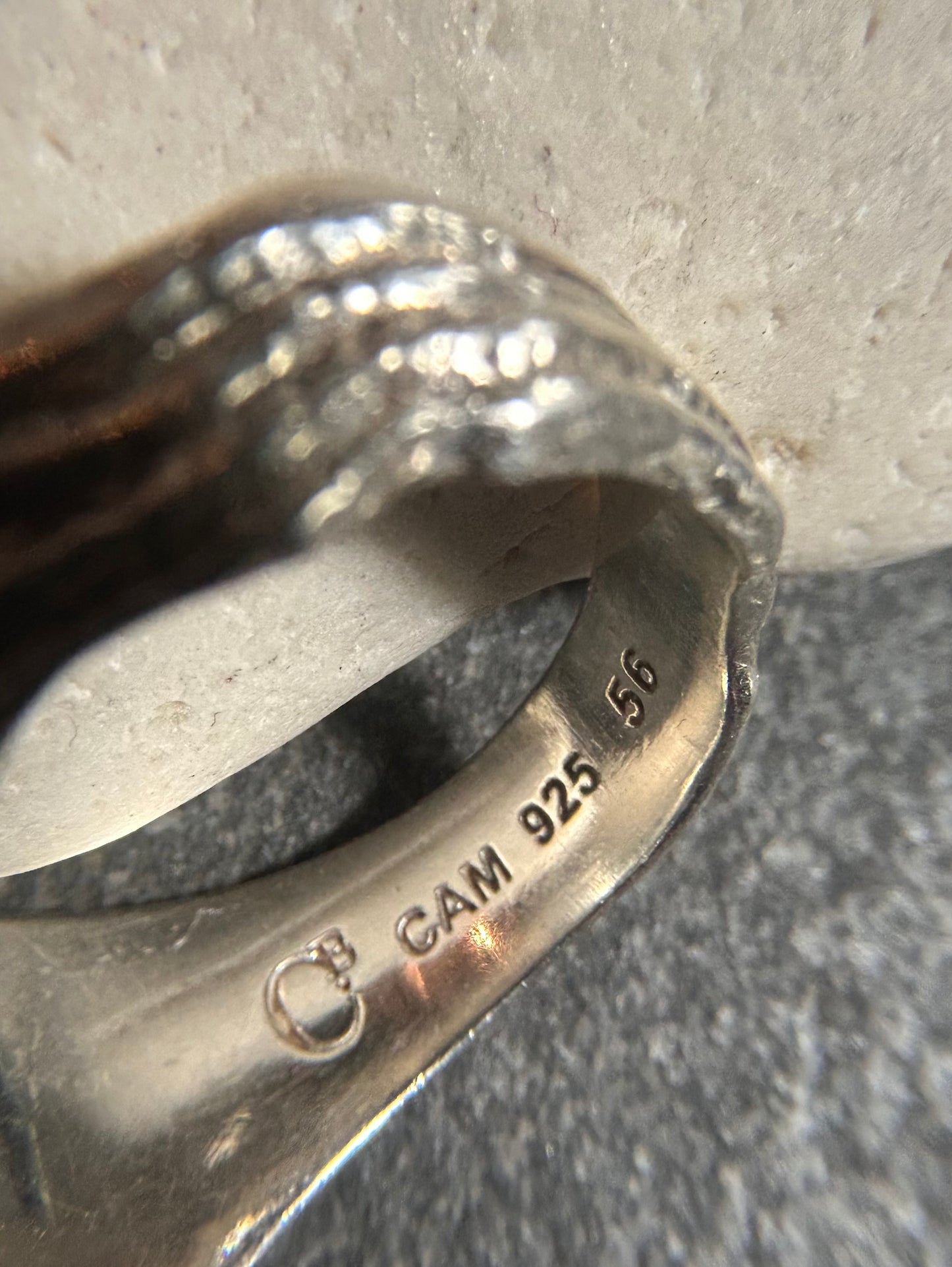 Shoreline vintage Danish sterling silver ring