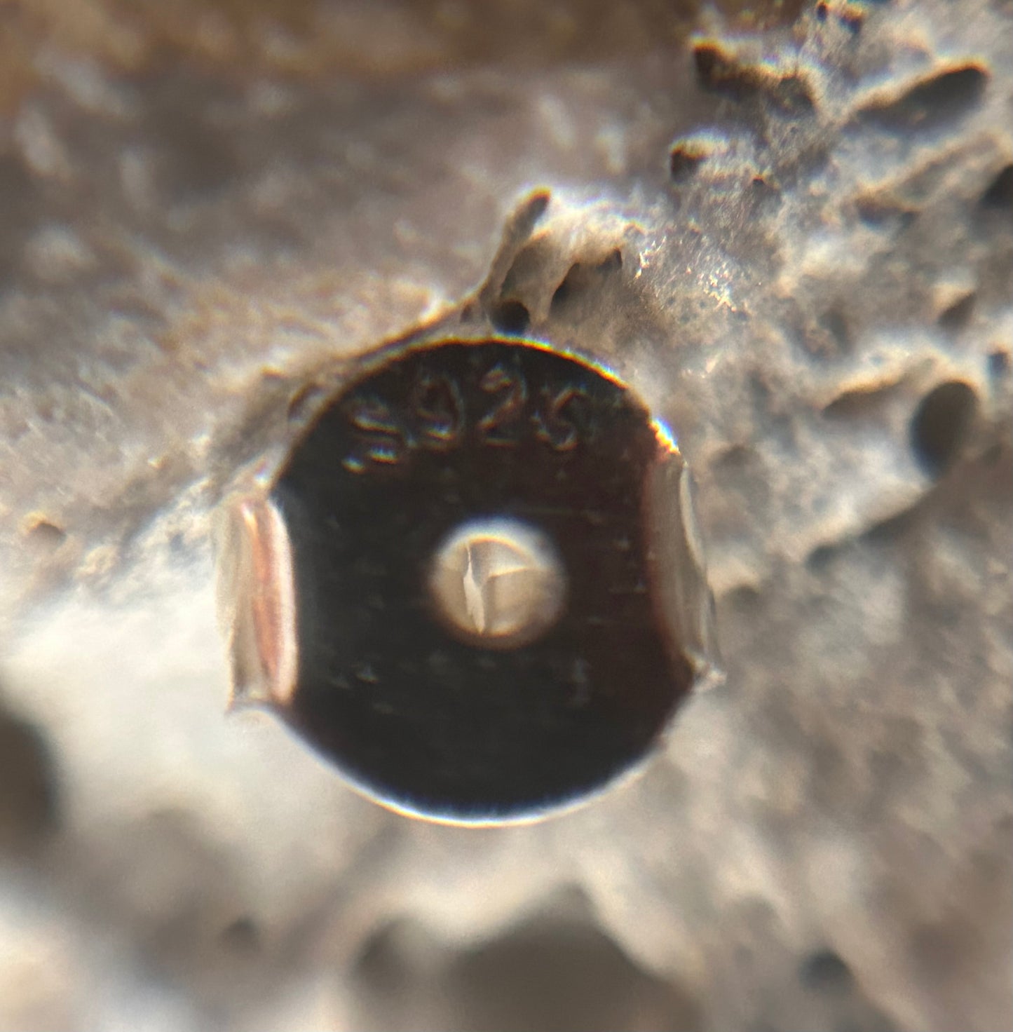 Pair of sterling butterfly backs - New