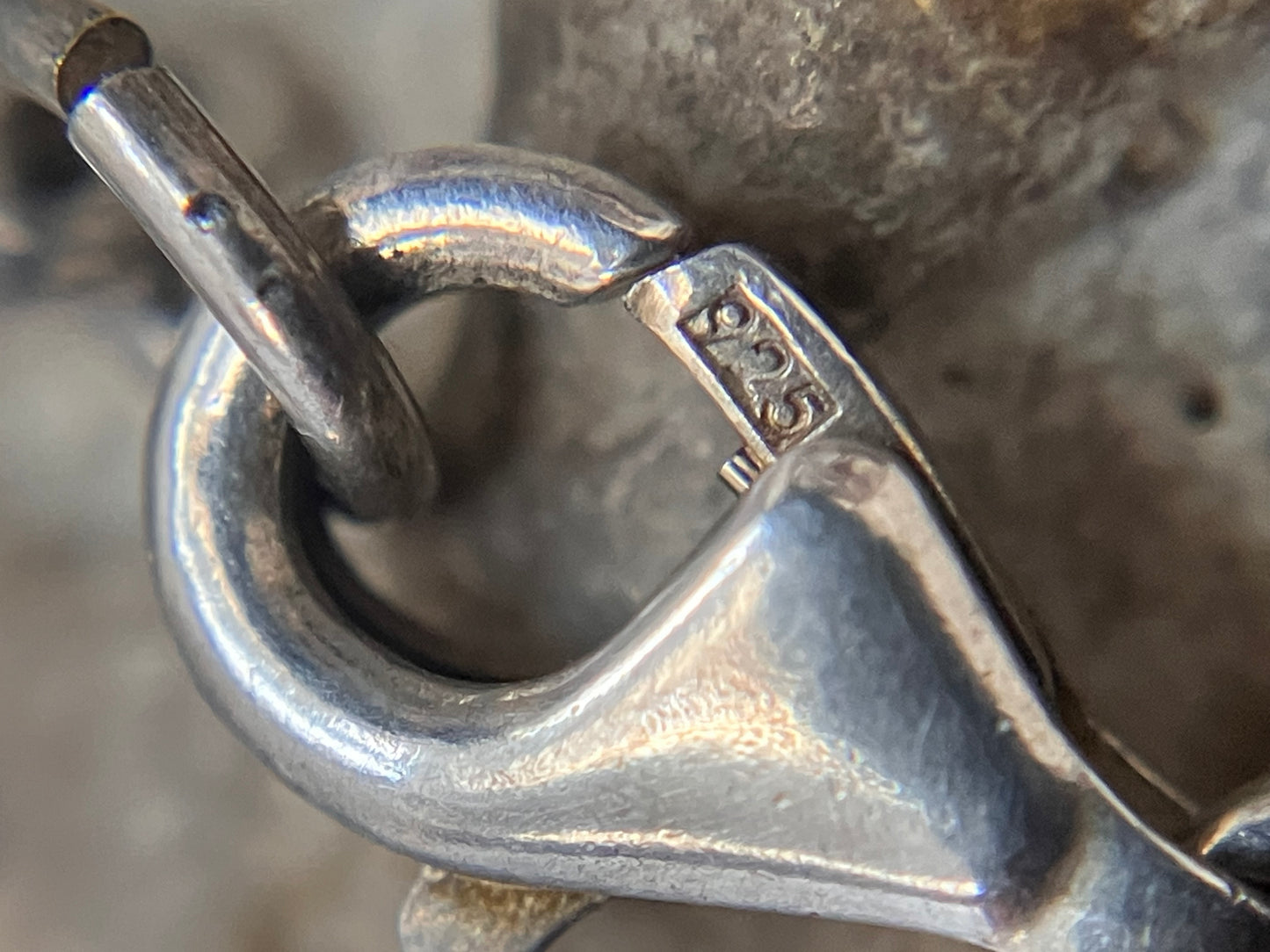 Vintage sterling silver charm bracelet