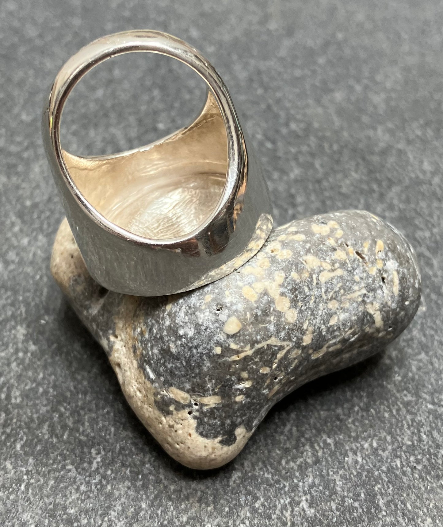 Vintage sterling silver statement ring