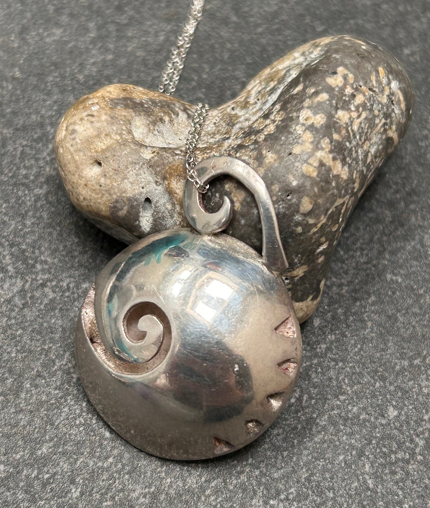 Abstract sun pendant - Edinburgh 1993