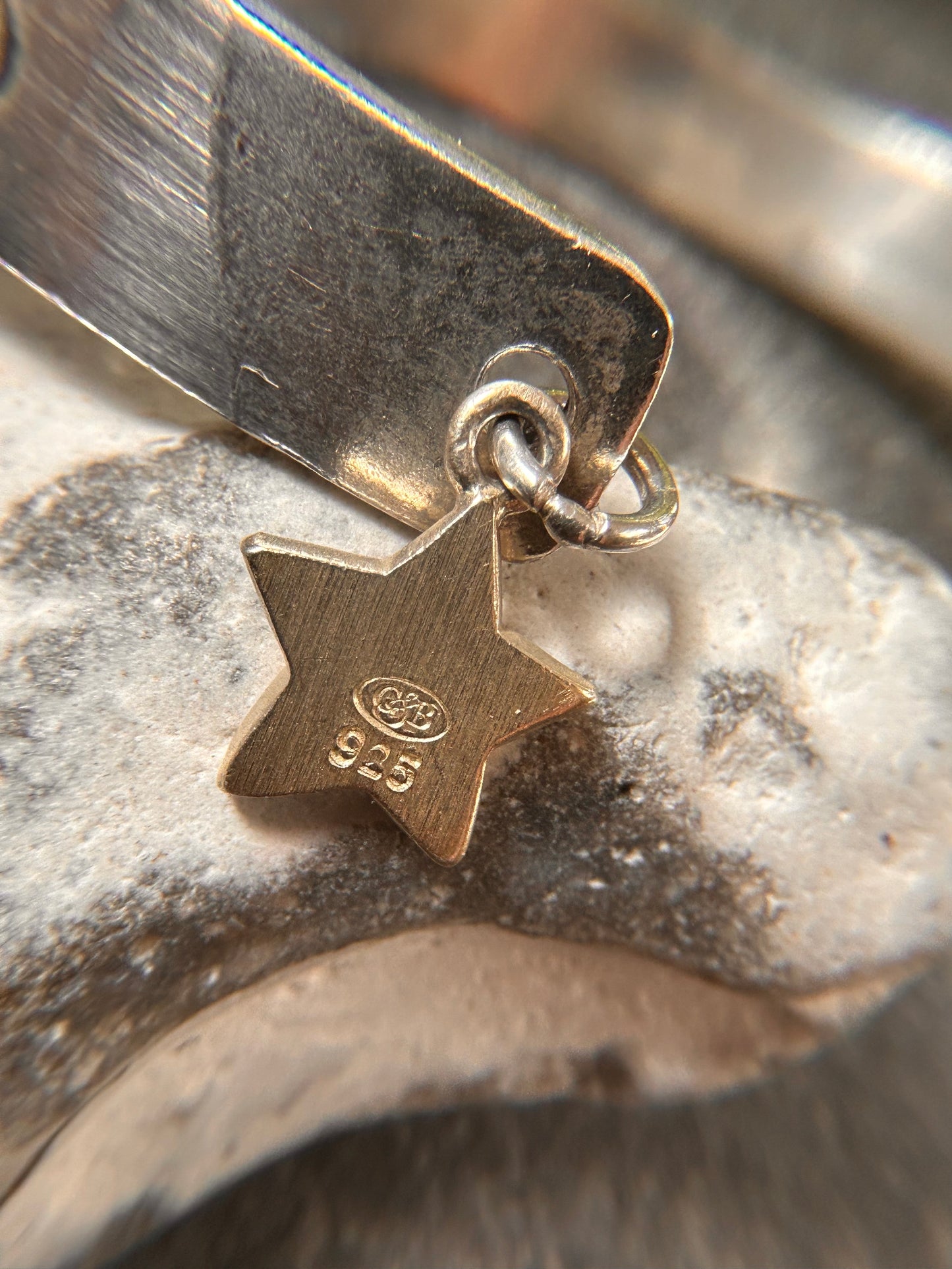 A little piece of everyday positivity ✨ Sterling bangle.