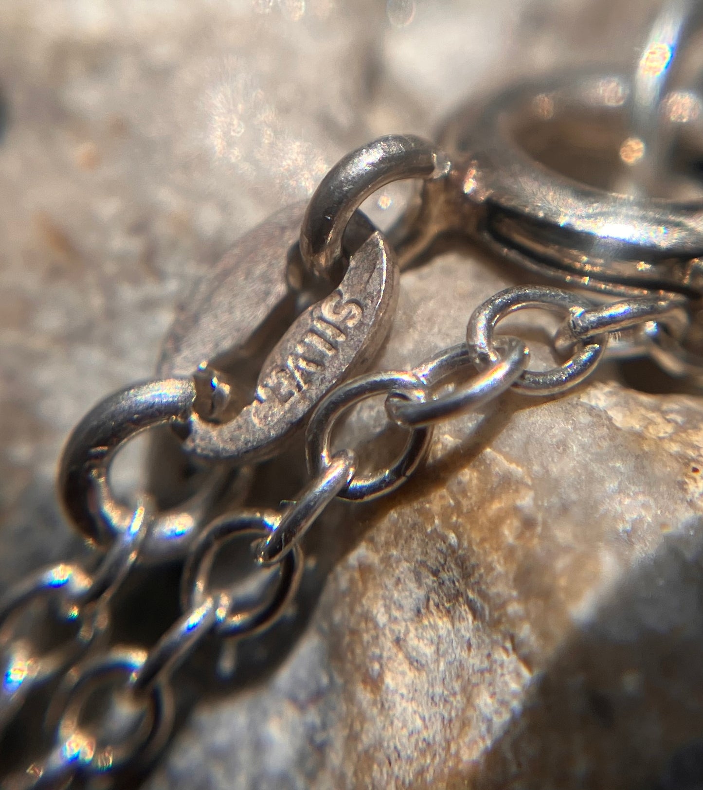 Vintage artisan sterling silver eagle pendant. 1982