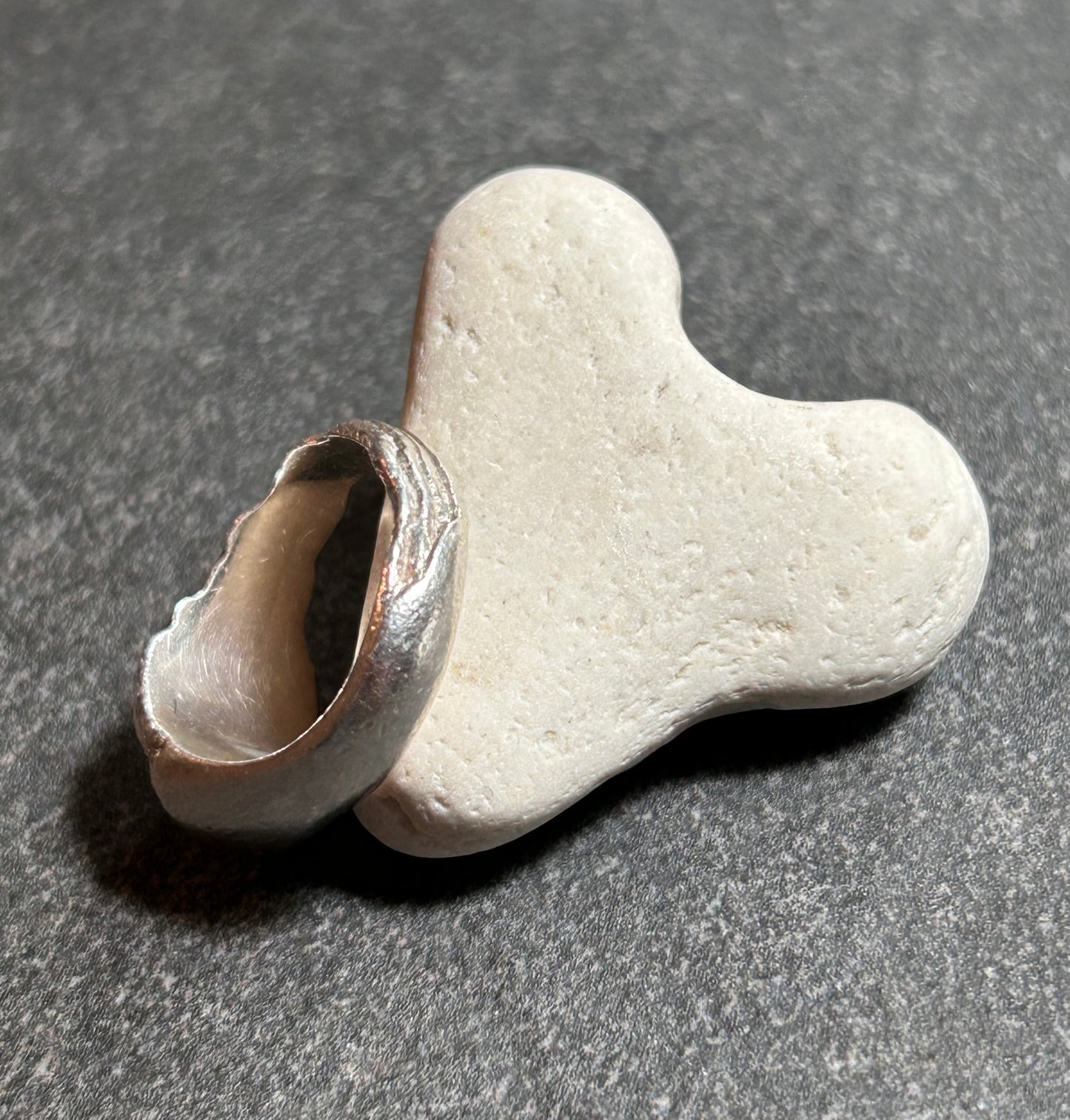 Shoreline  vintage Danish sterling silver ring