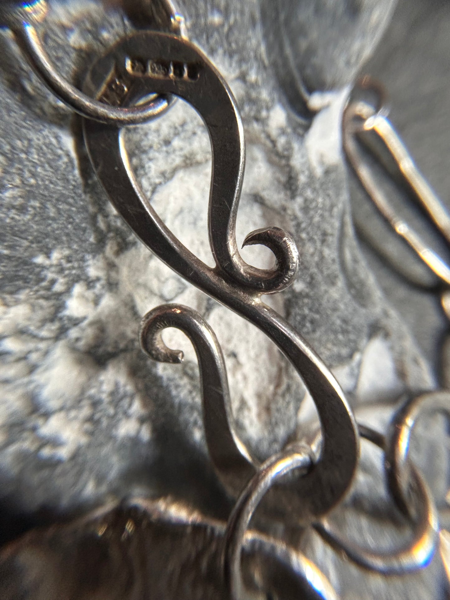 Artisan sterling silver necklace 2008.