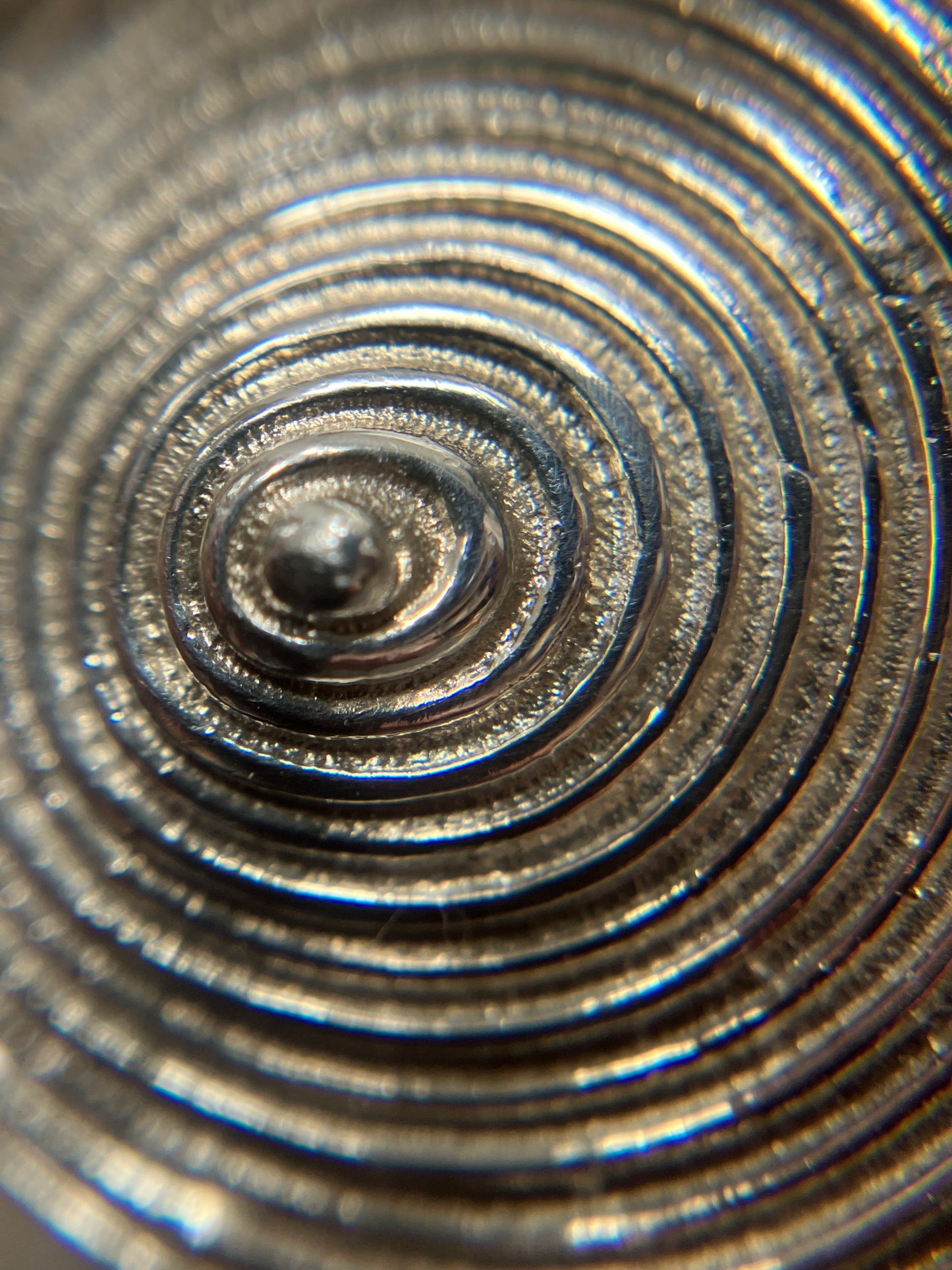Vintage sterling silver statement ring