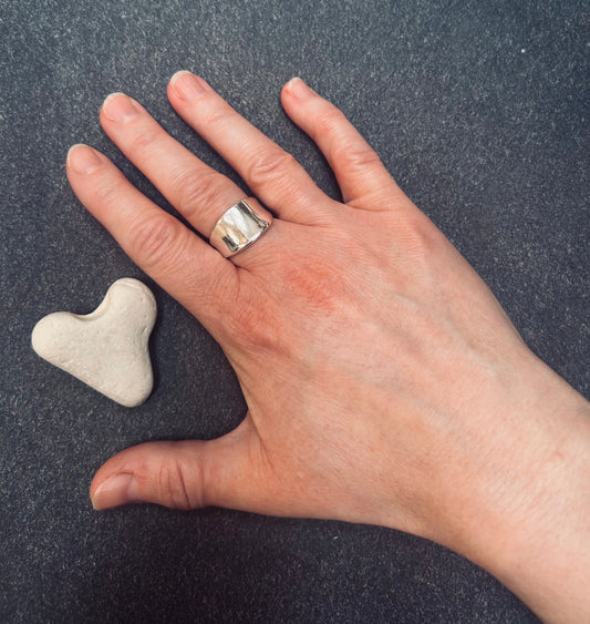 Danish Sterling Silver Ring by Jacob Hill