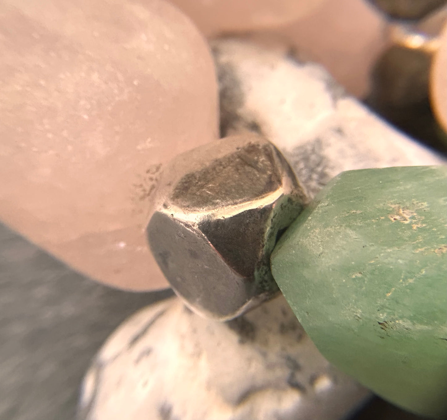 Spectacular vintage Spanish necklace is a celebration of natural beauty and craftsmanship.