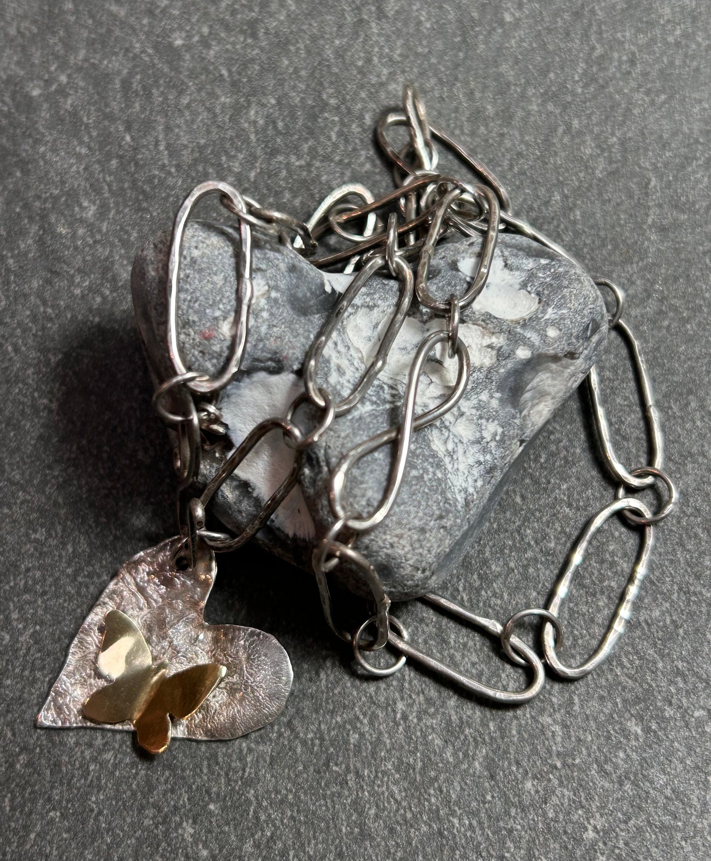 Artisan sterling silver necklace 2008.