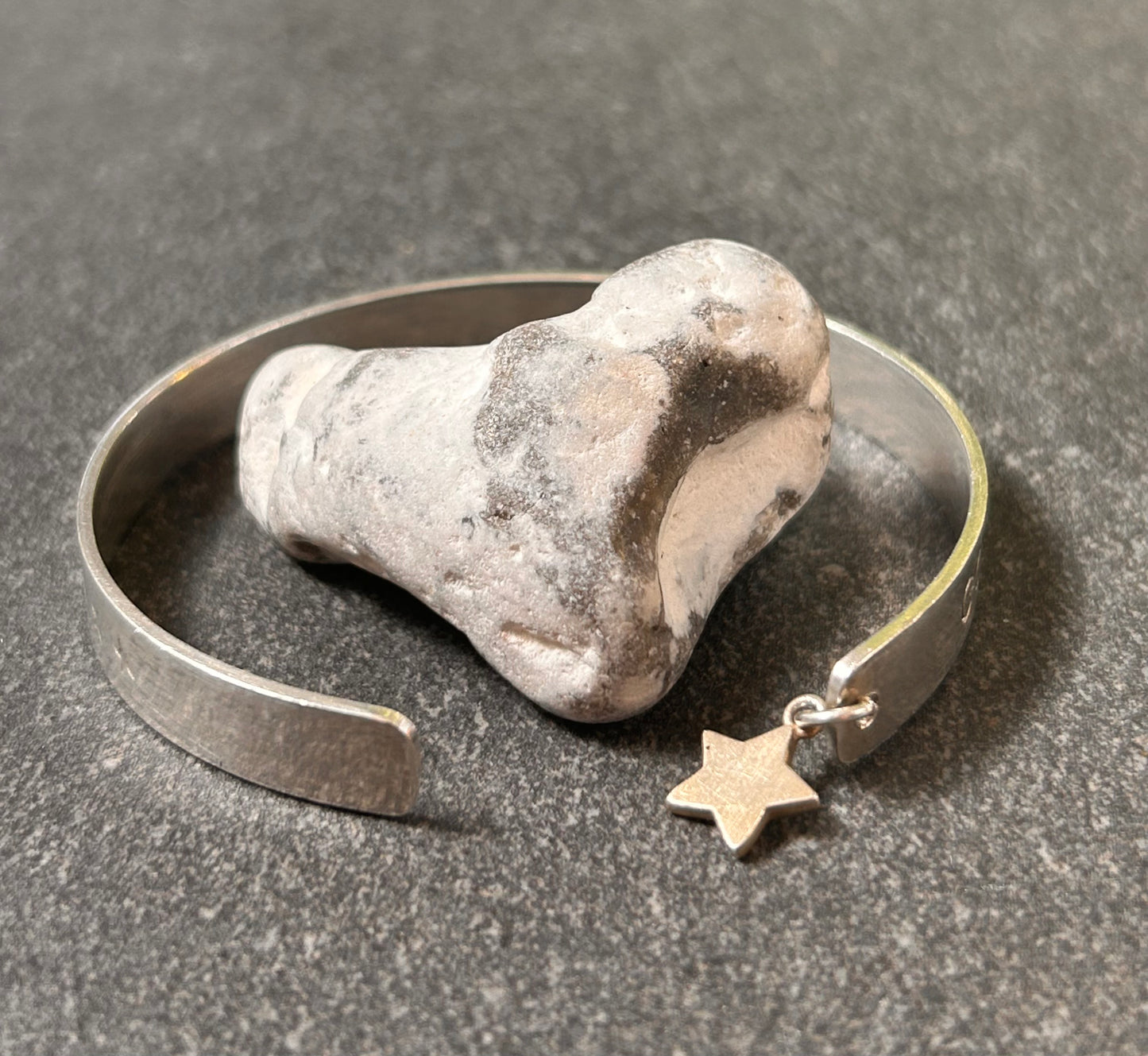 A little piece of everyday positivity ✨ Sterling bangle.