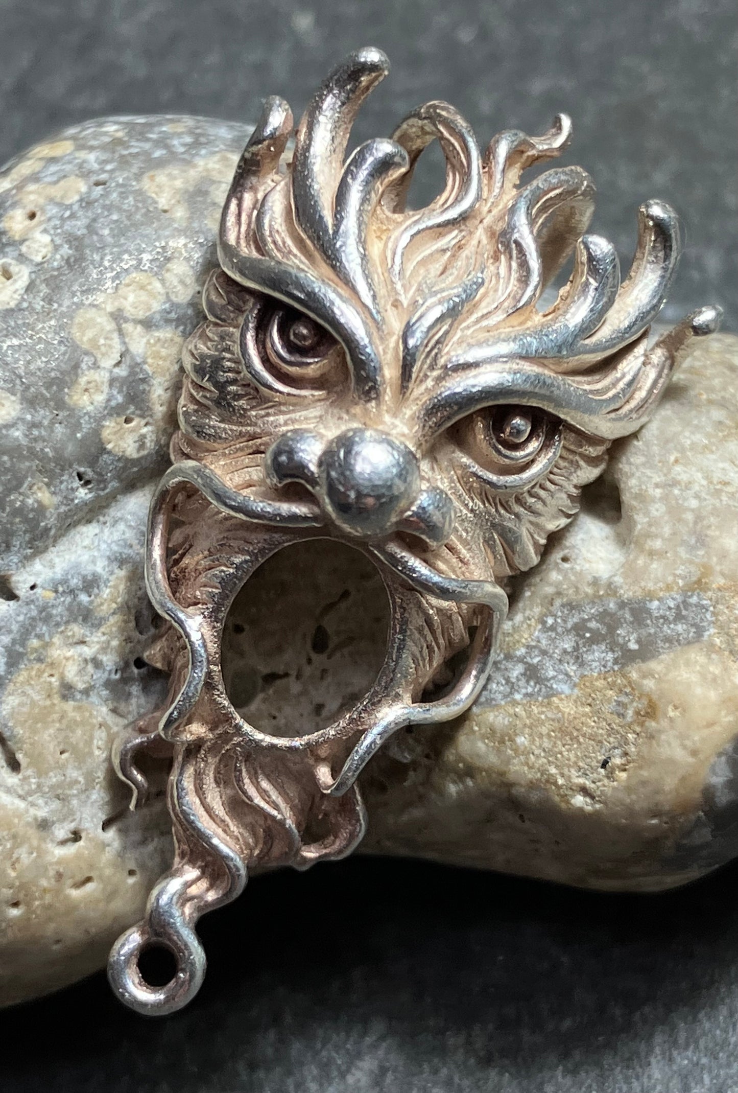 Vintage sterling silver artisan piece.