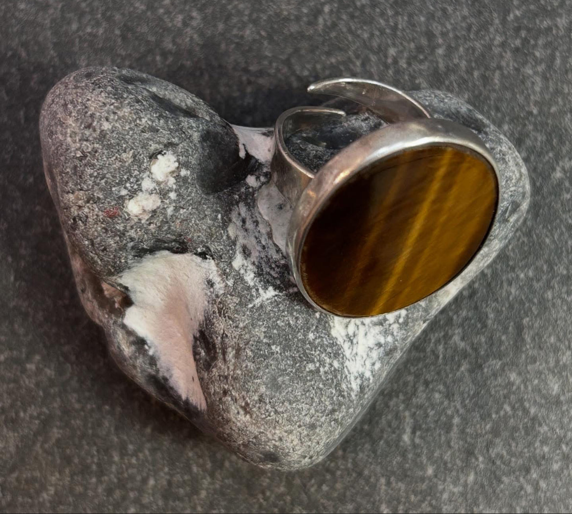 striking sterling silver ring by Niels-Erik From