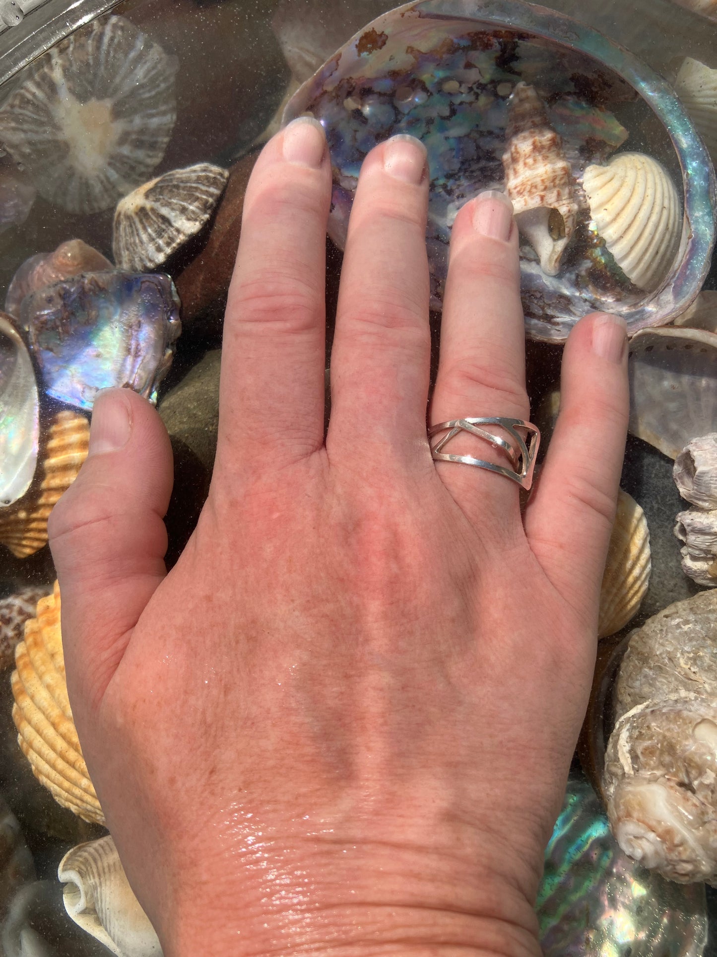 Vintage sterling silver ring