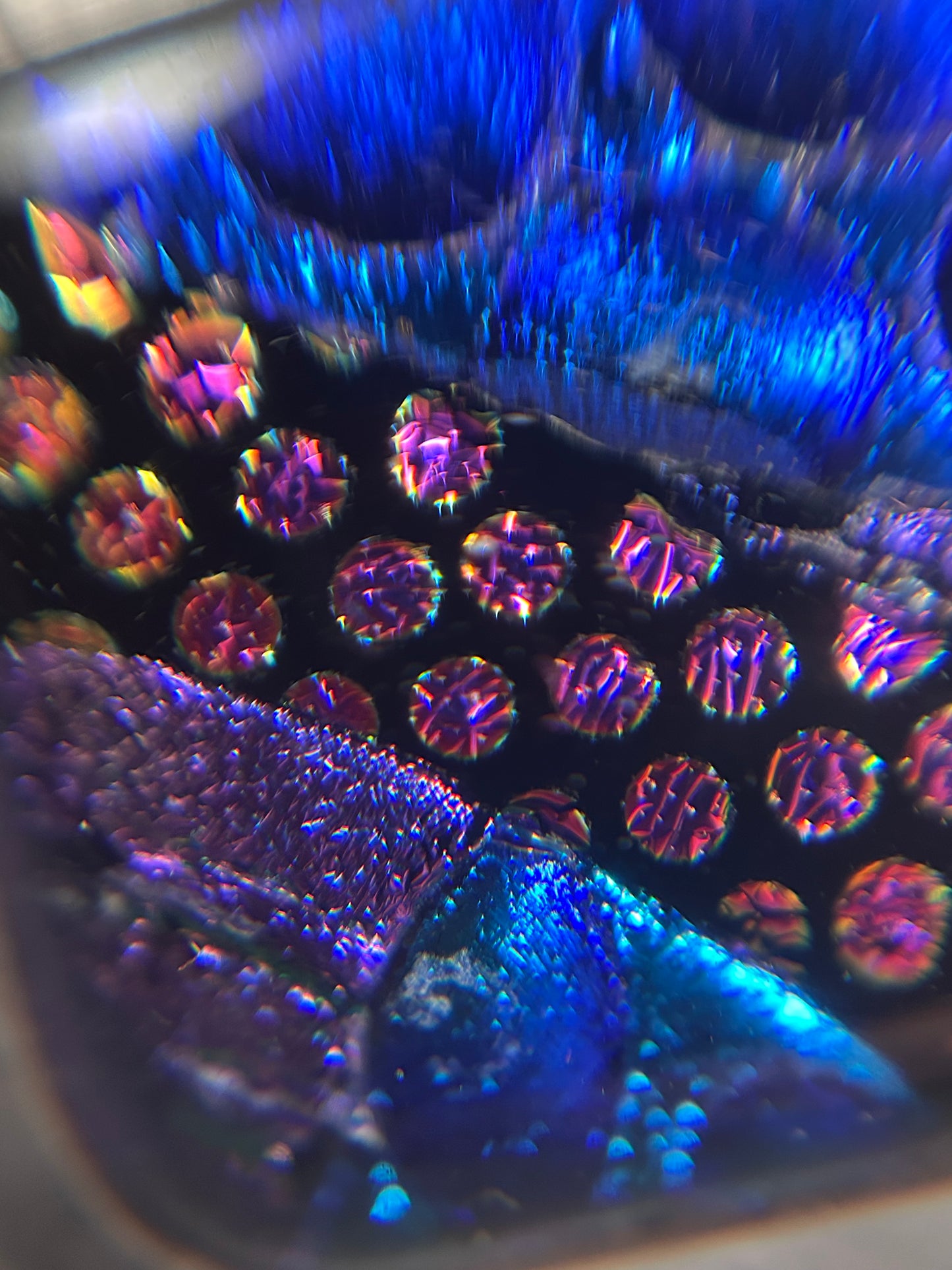 Vintage Sterling Silver Dichroic Glass Pendant – Mexico