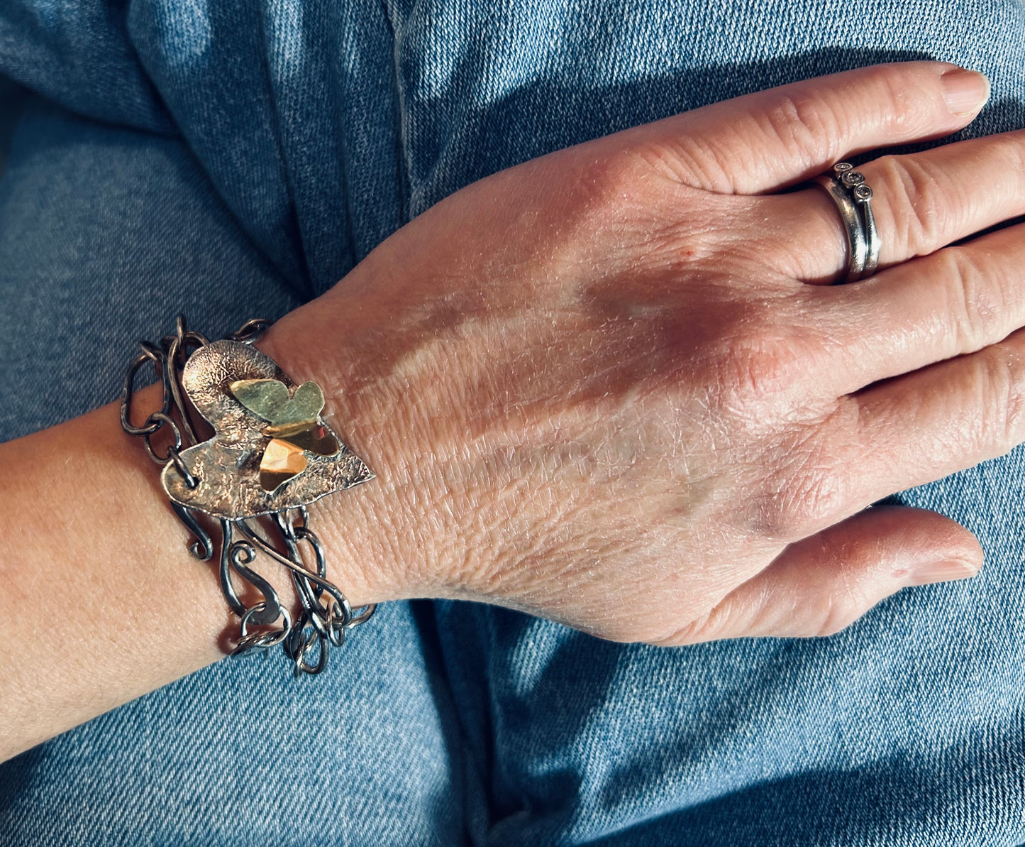 Artisan sterling silver necklace 2008.