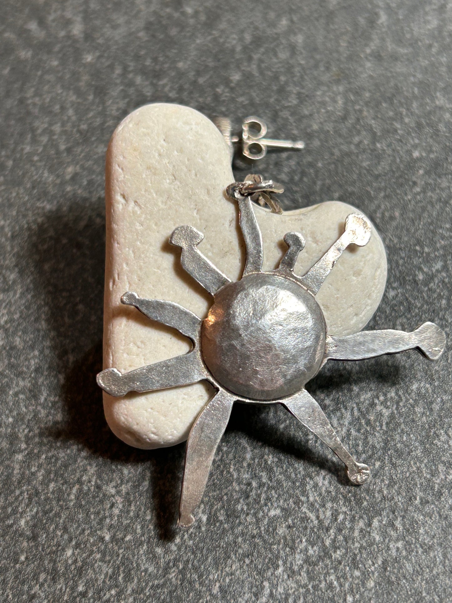 Artisan sun earrings - 1994