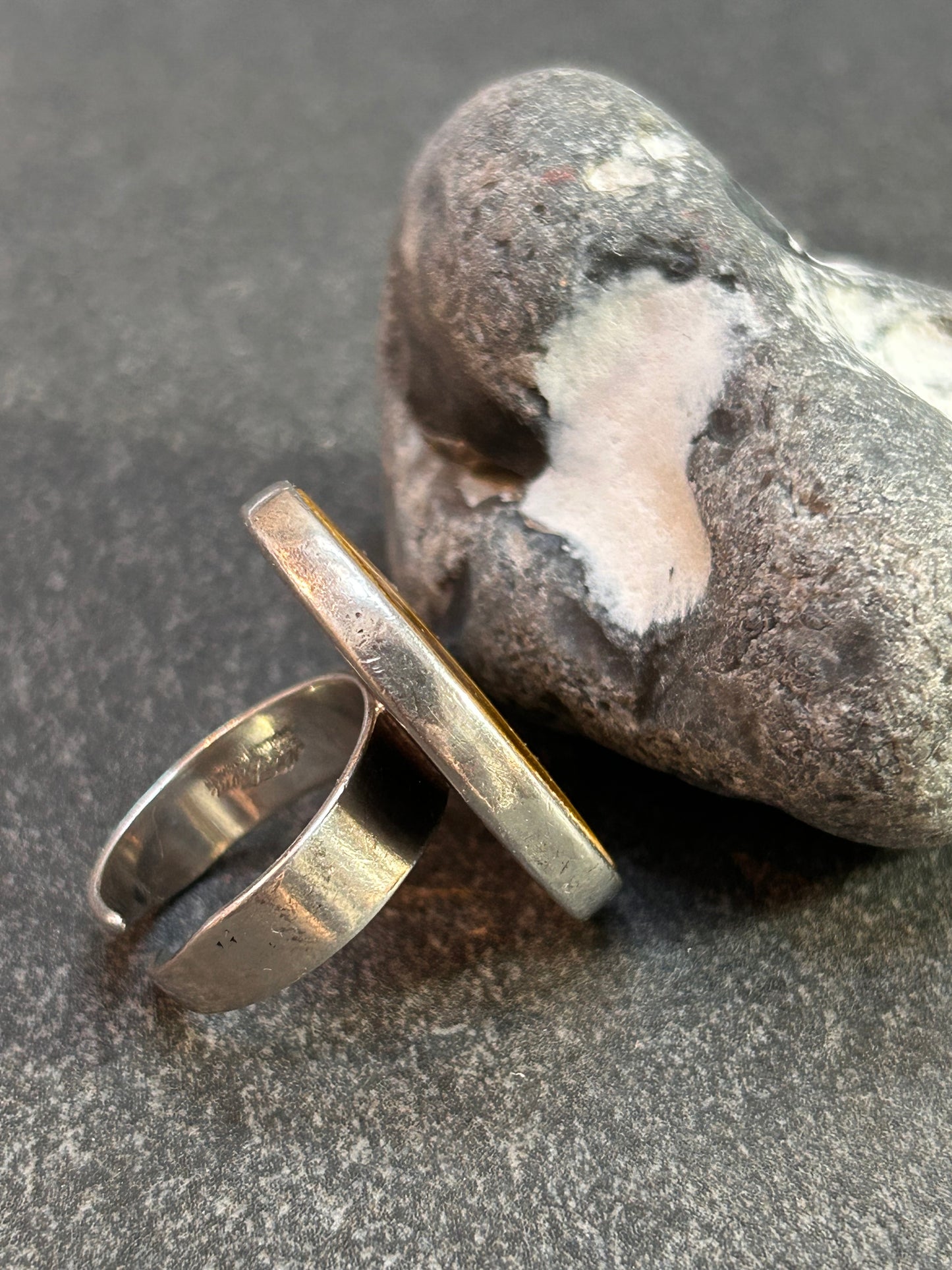 striking sterling silver ring by Niels-Erik From