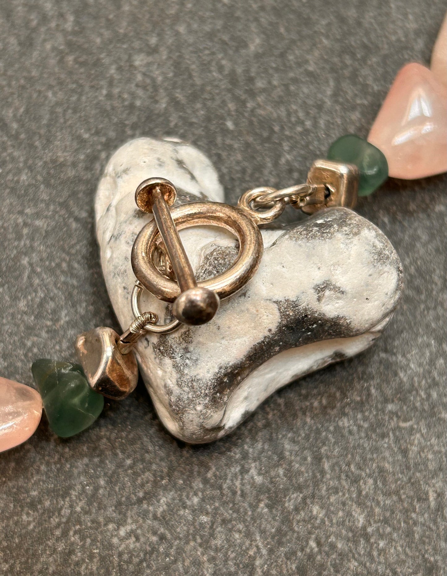 Spectacular vintage Spanish necklace is a celebration of natural beauty and craftsmanship.