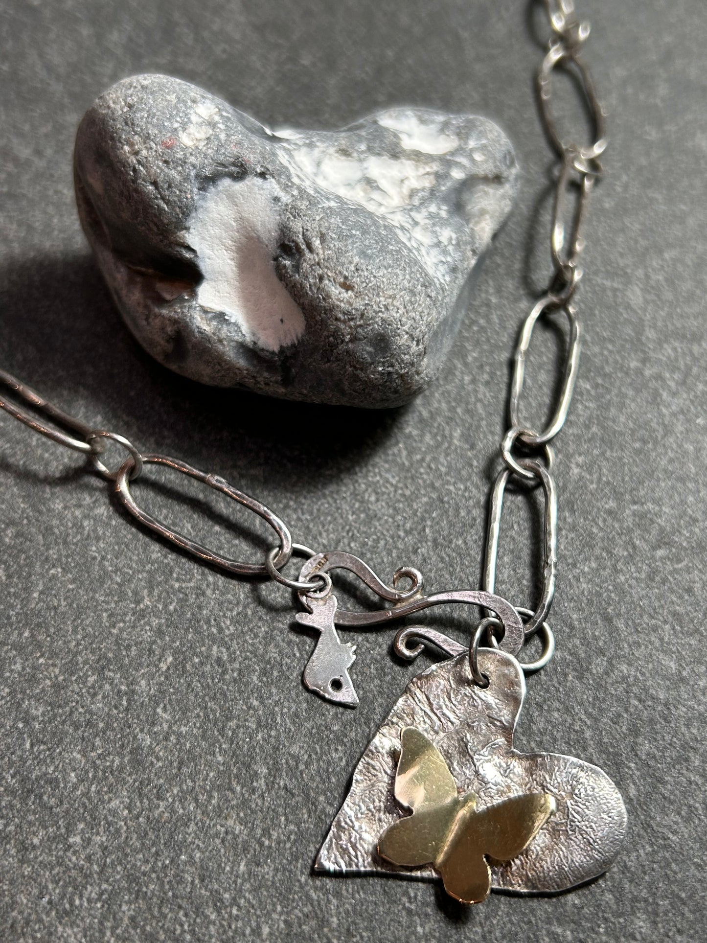 Artisan sterling silver necklace 2008.