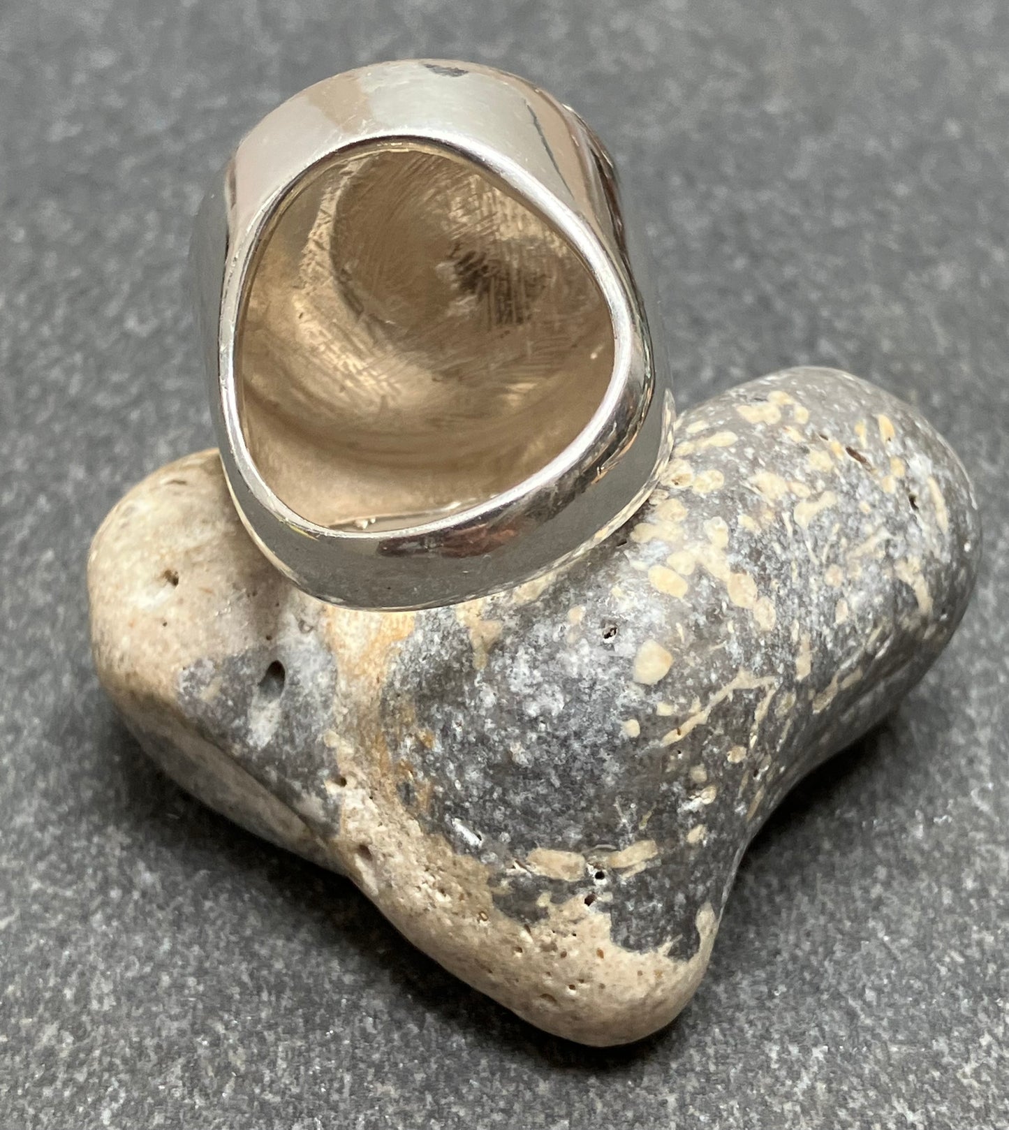 Vintage sterling silver statement ring