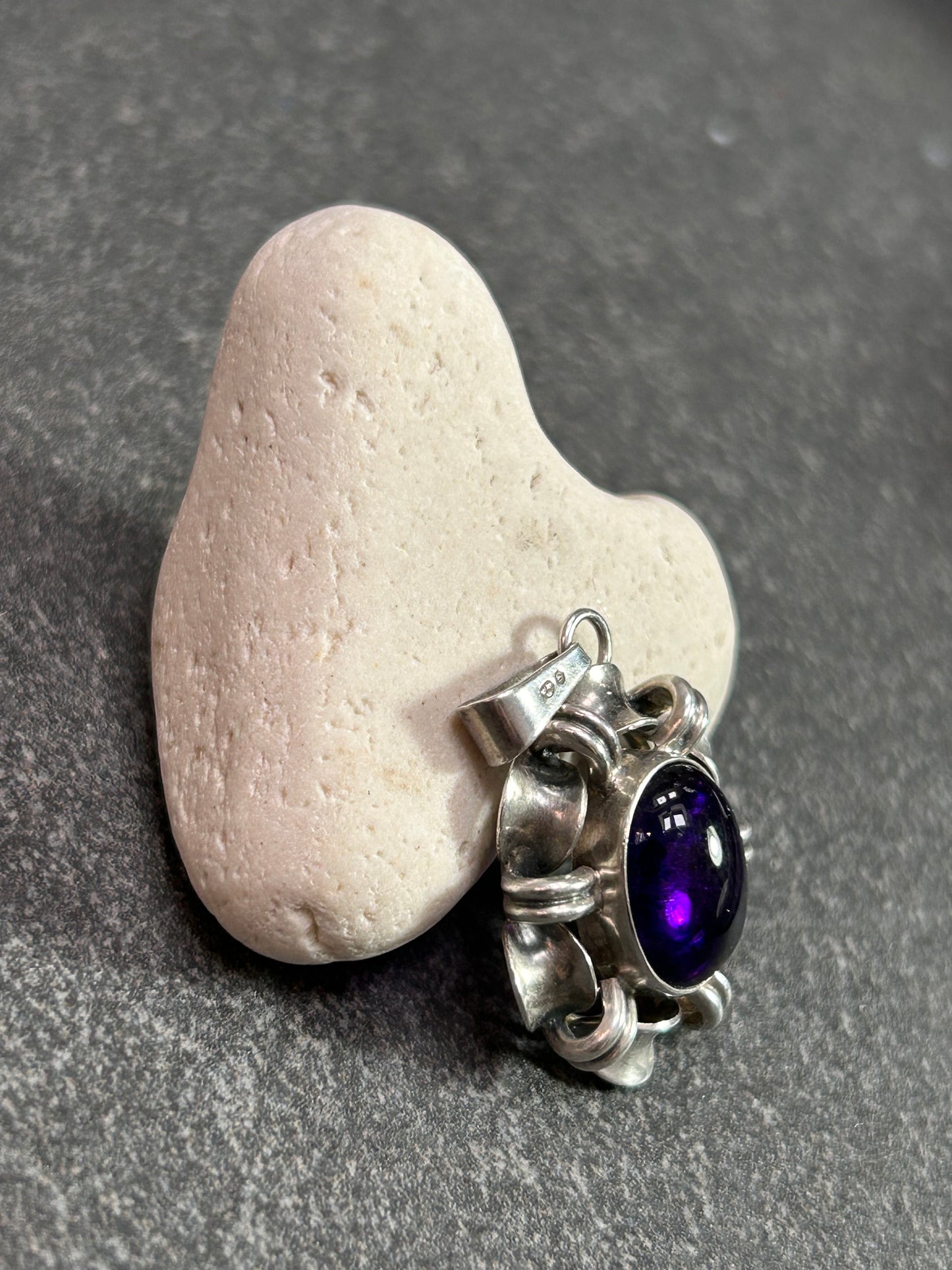 Vintage Teka Amethyst Pendant