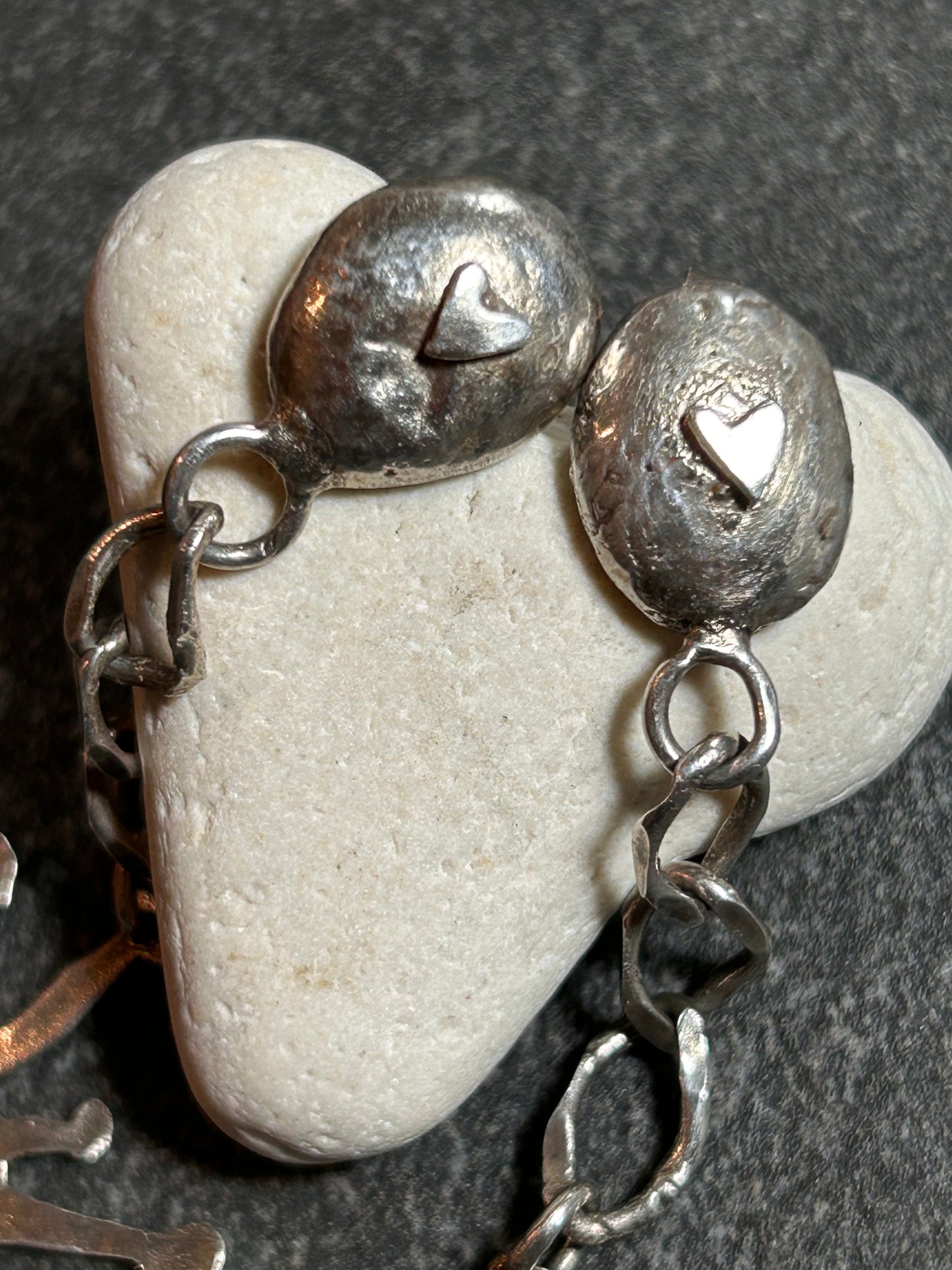 Artisan sun earrings - 1994