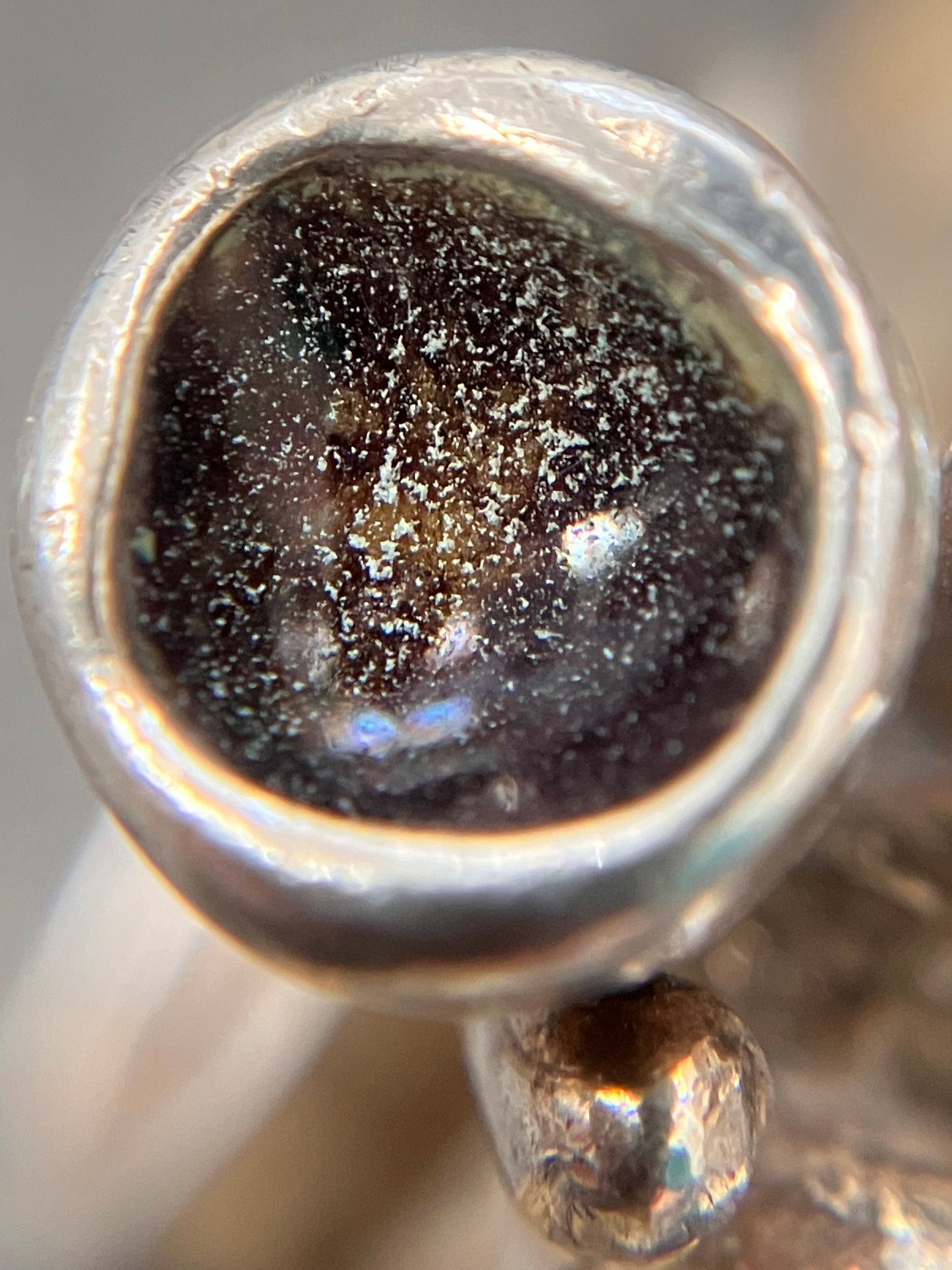 Super sculptural vintage sterling silver ring - made in Israel