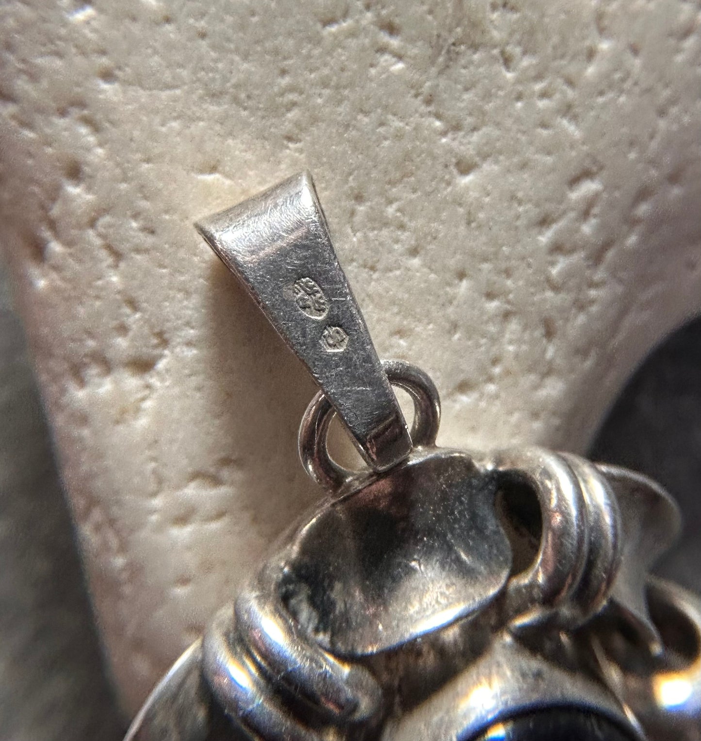 Vintage Teka Amethyst Pendant