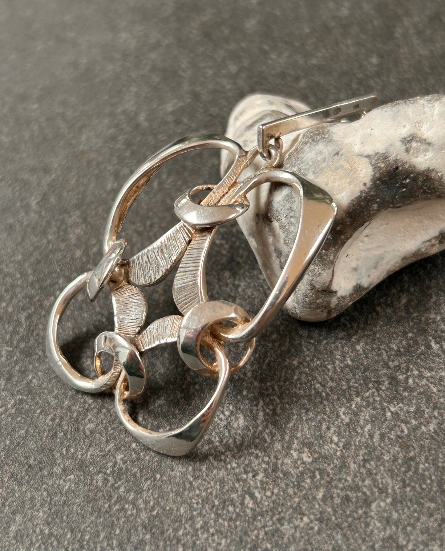 Vintage German Sterling Silver Pendant Necklace (1974, 925)