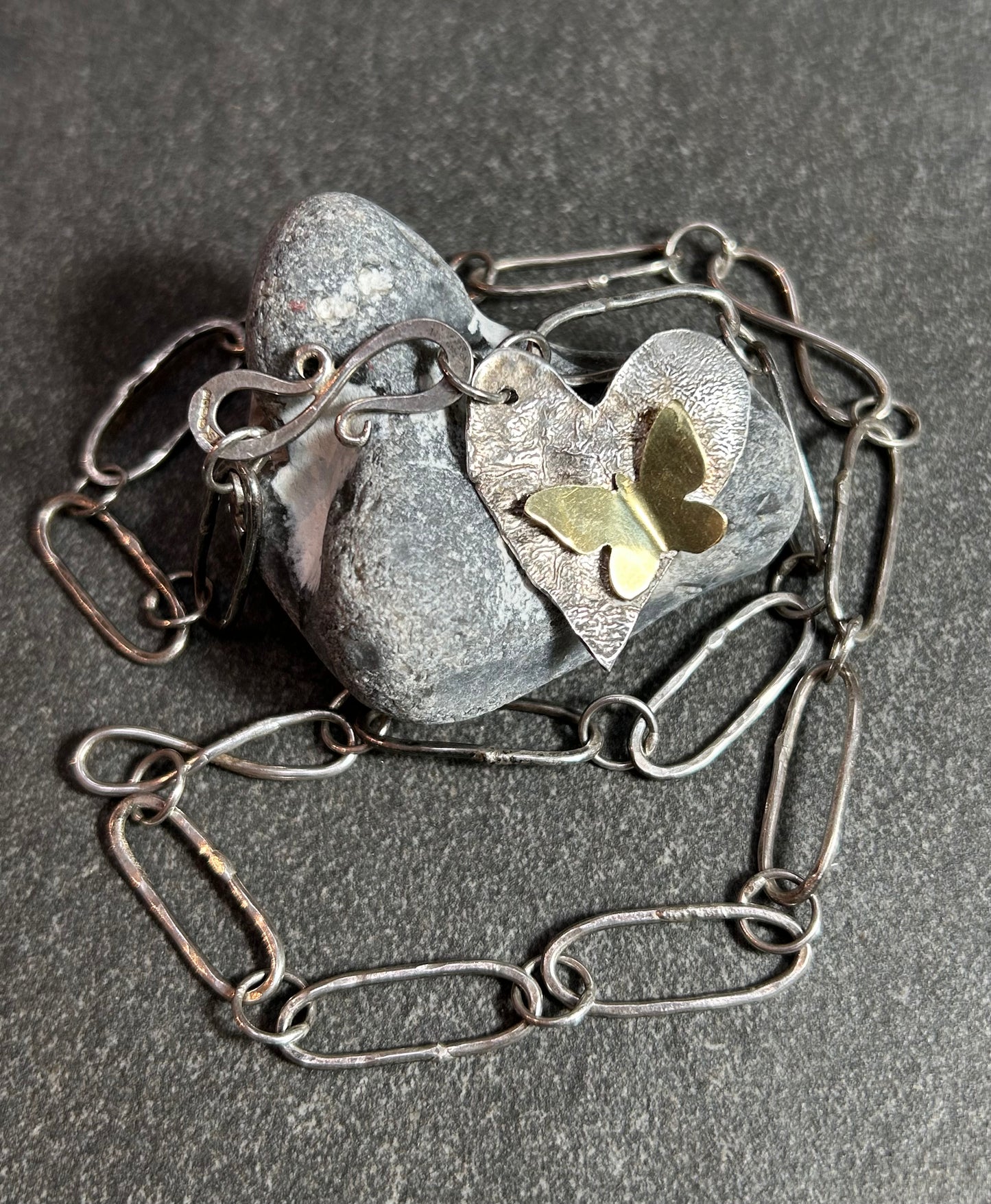 Artisan sterling silver necklace 2008.