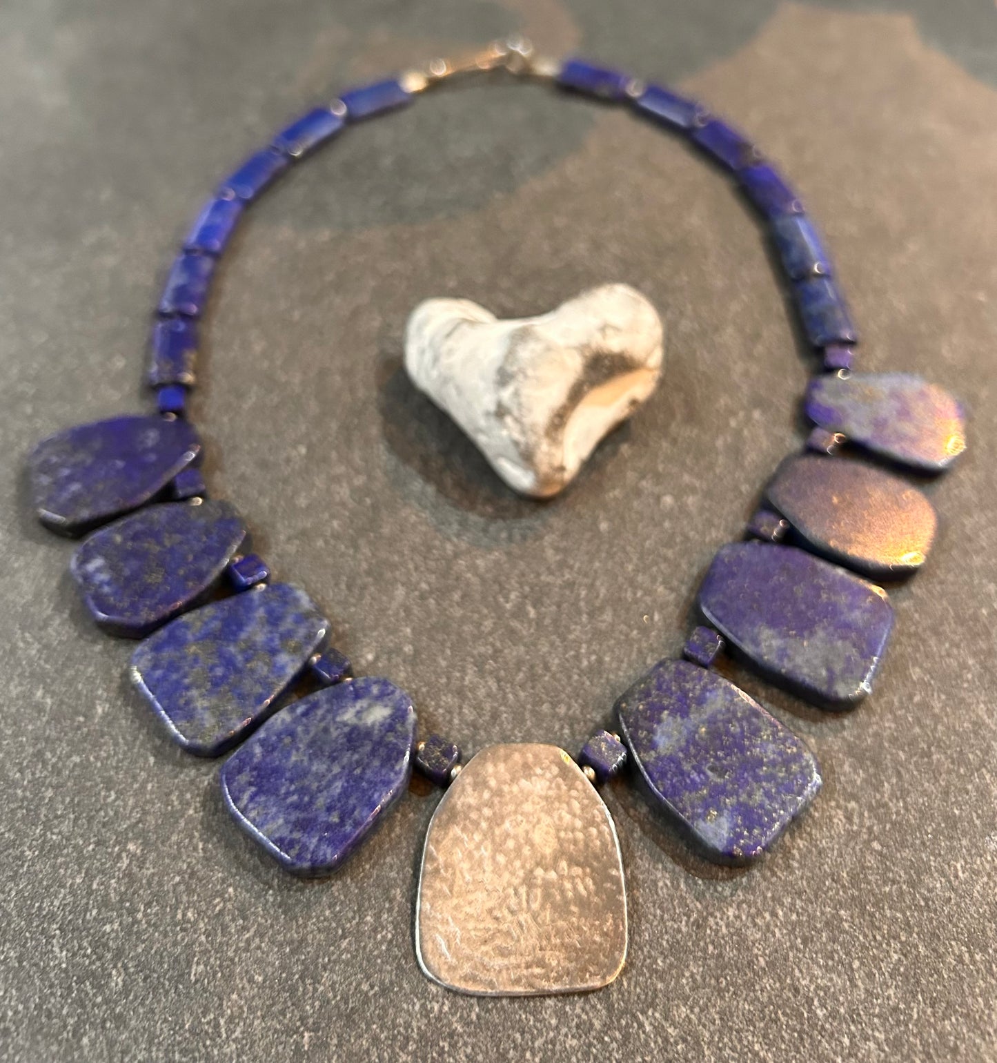 Absolutely beautiful vintage lapis lazuli necklace