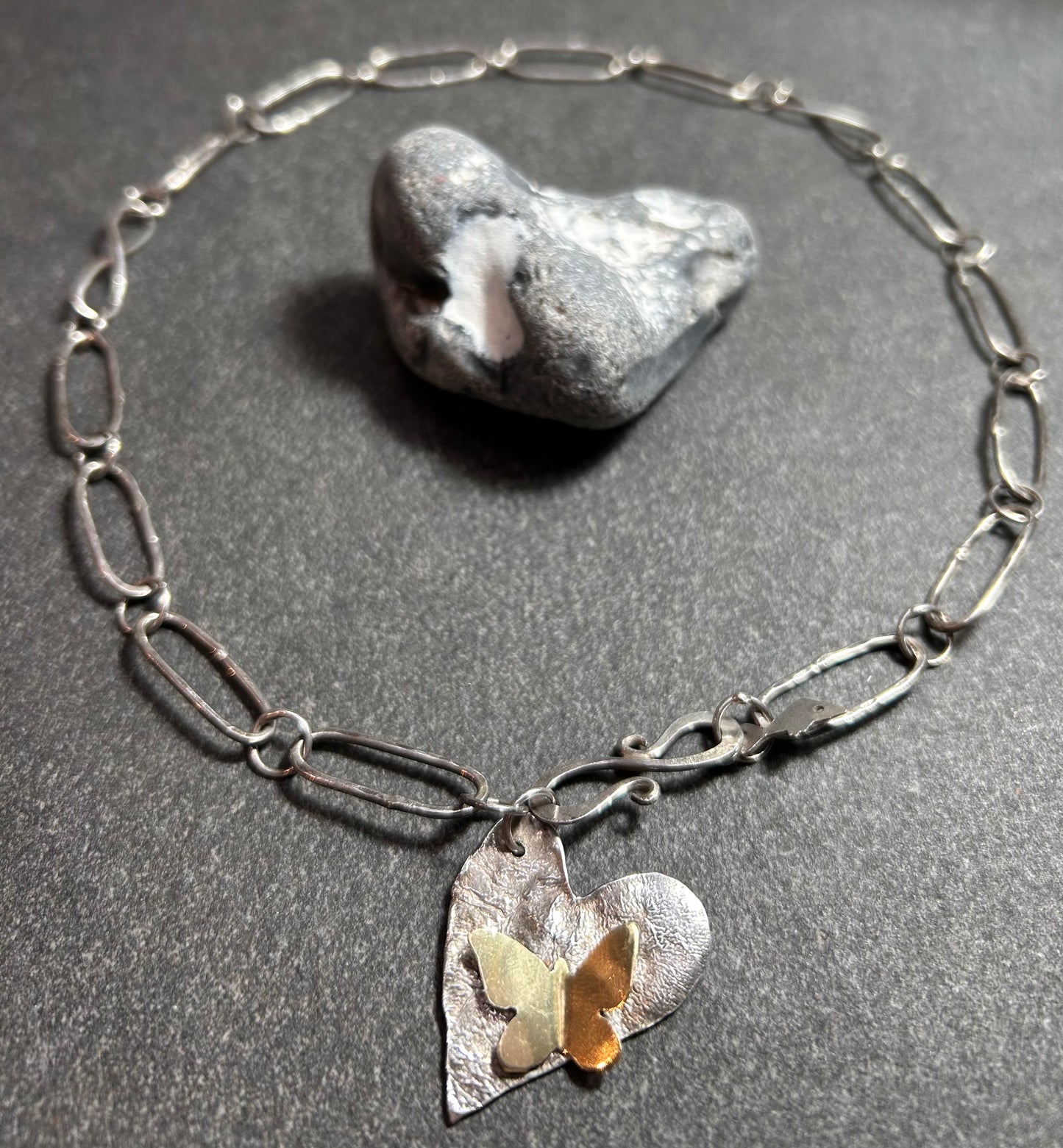 Artisan sterling silver necklace 2008.