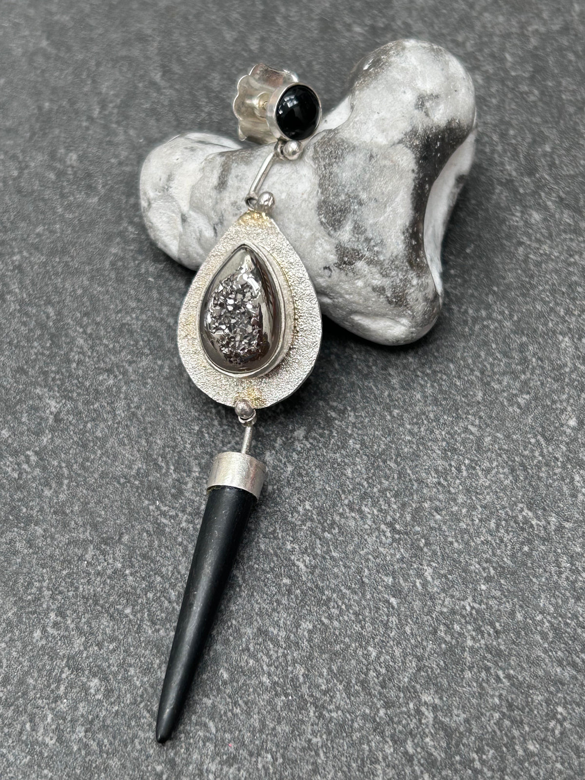 Amazing Artisan-Made Sterling Silver Statement Earrings