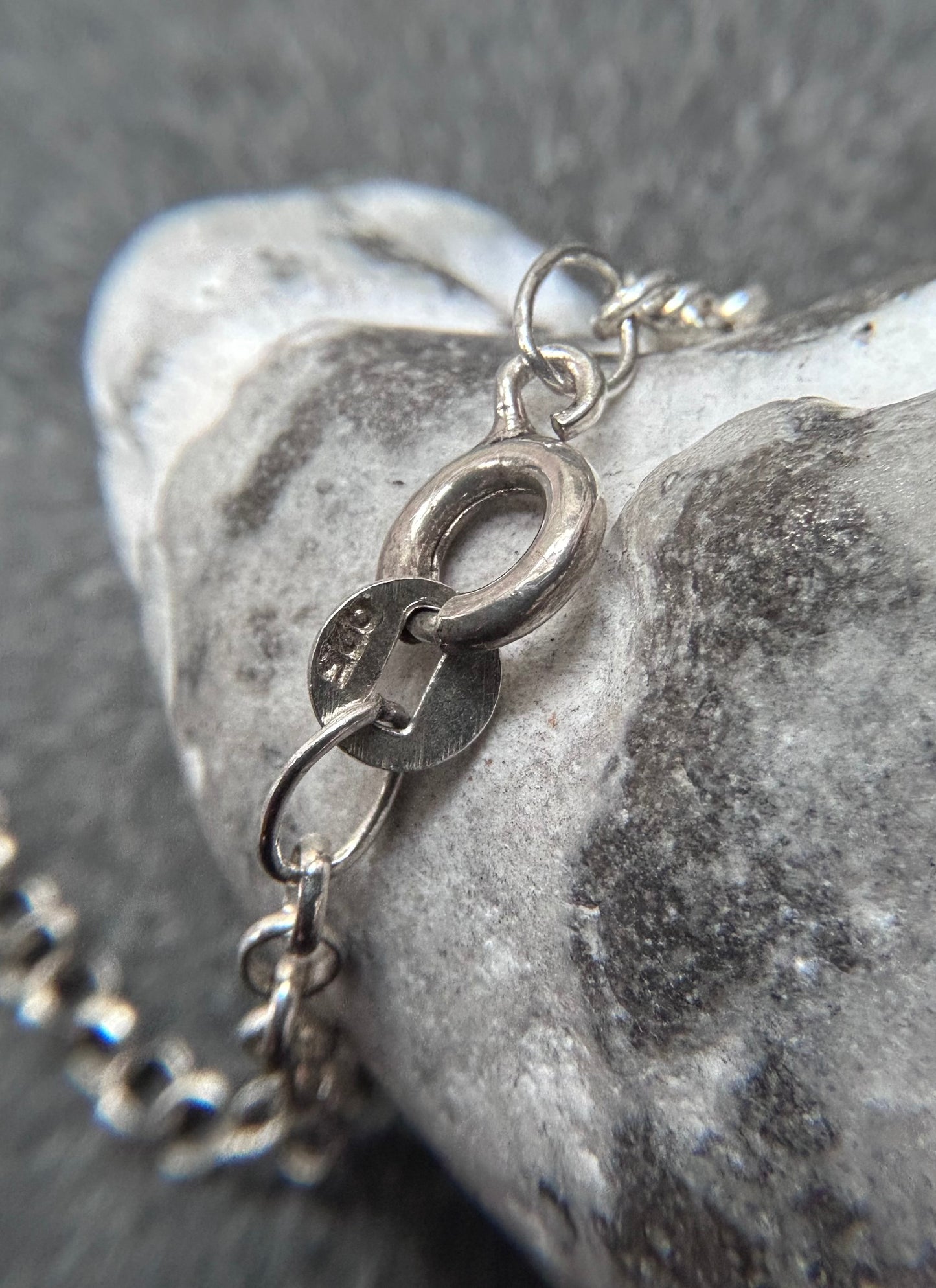Vintage Sterling Silver, Black Onyx & Opal Butterfly Necklace