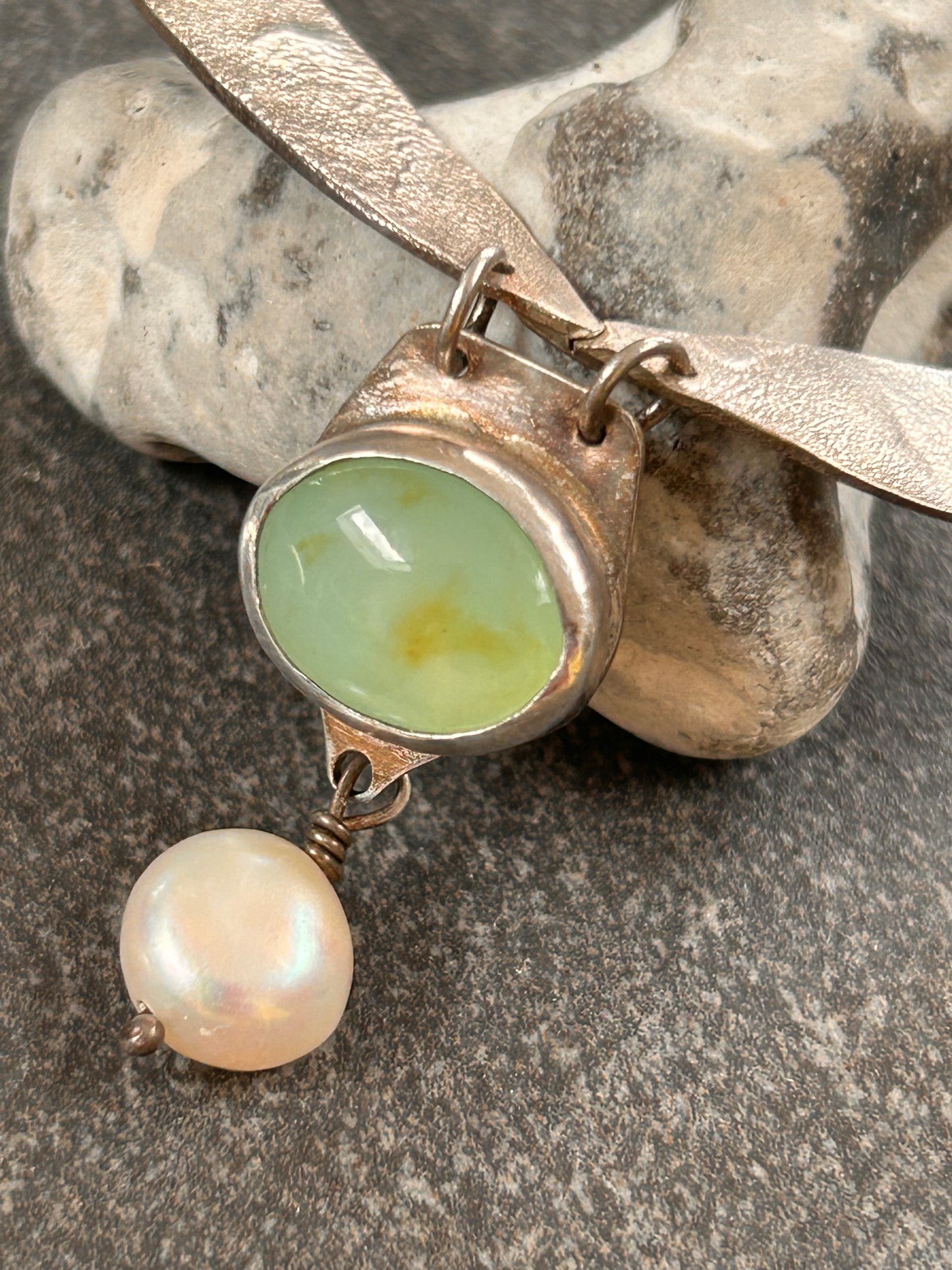 A beautifully handcrafted artisan necklace inspired by the delicate form of sycamore seeds.