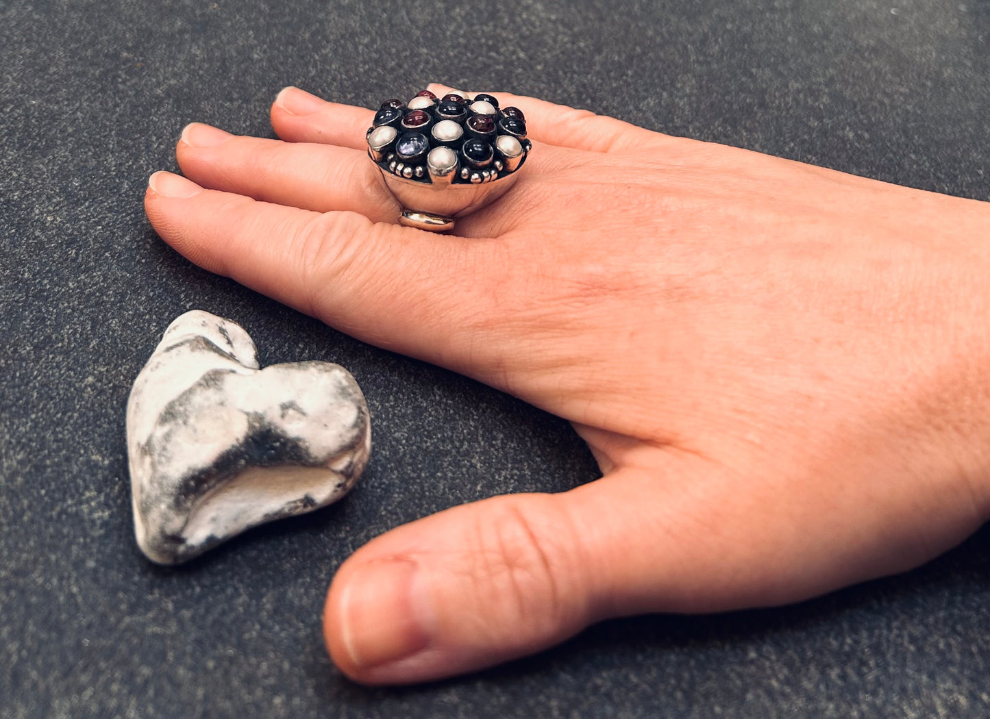 Make way for a ring that refuses to whisper… it commands attention ✨