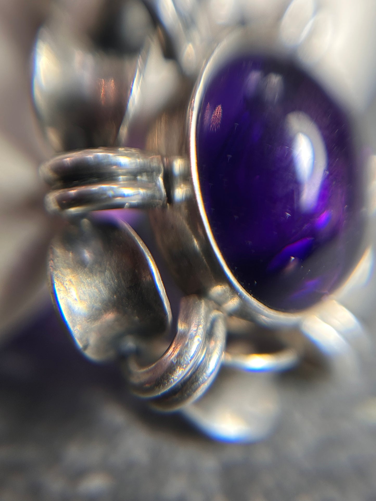 Vintage Teka Amethyst Pendant