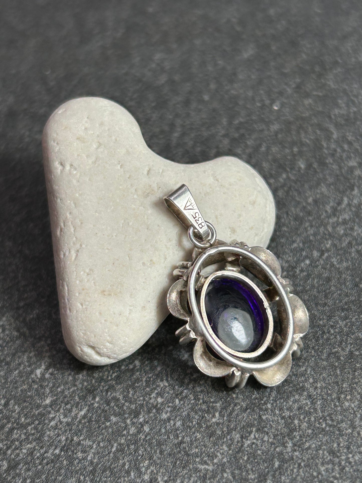 Vintage Teka Amethyst Pendant