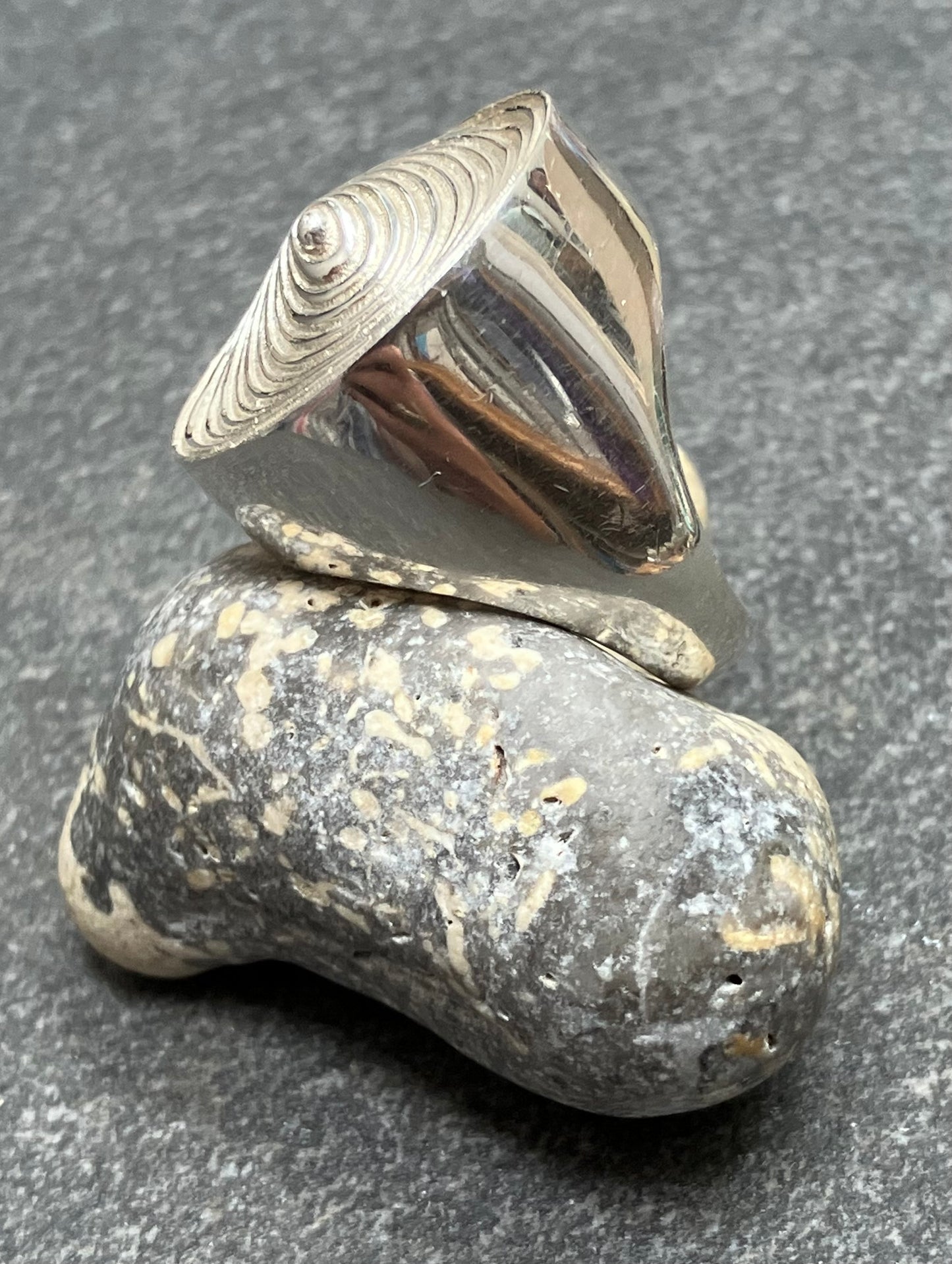 Vintage sterling silver statement ring