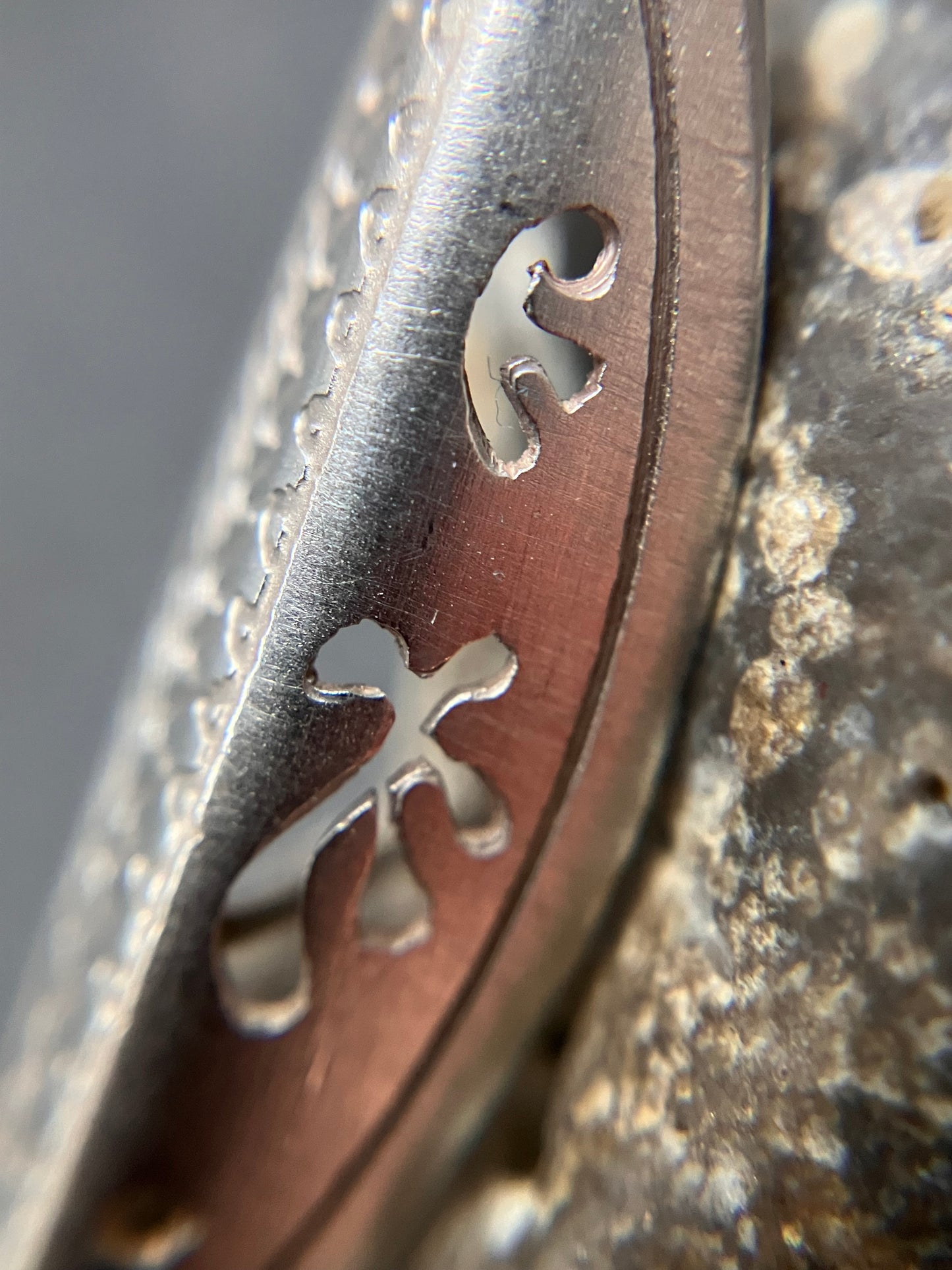 Really unique vintage sterling earrings.