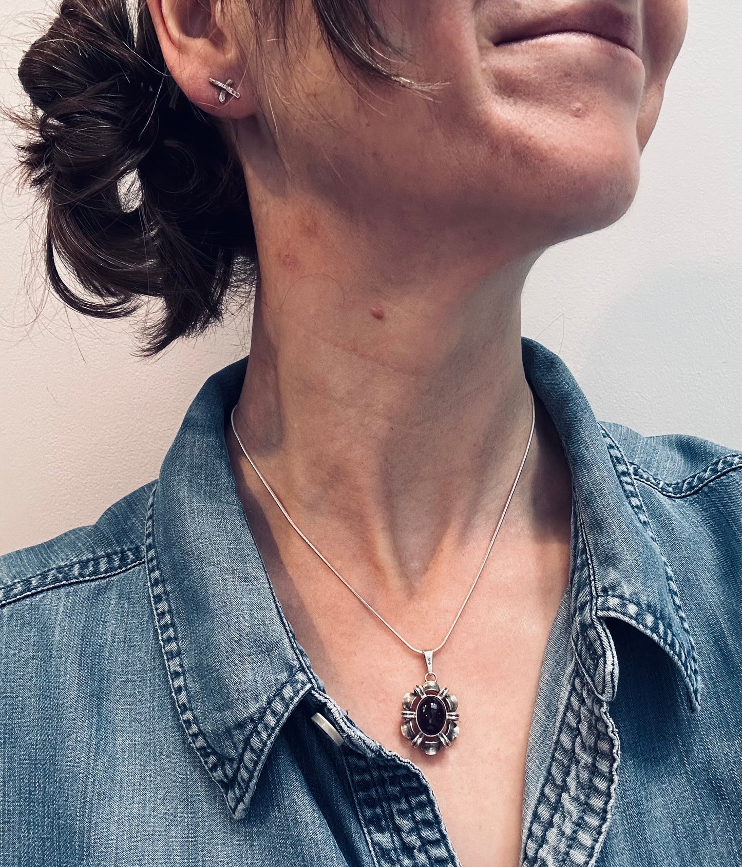 Vintage Teka Amethyst Pendant