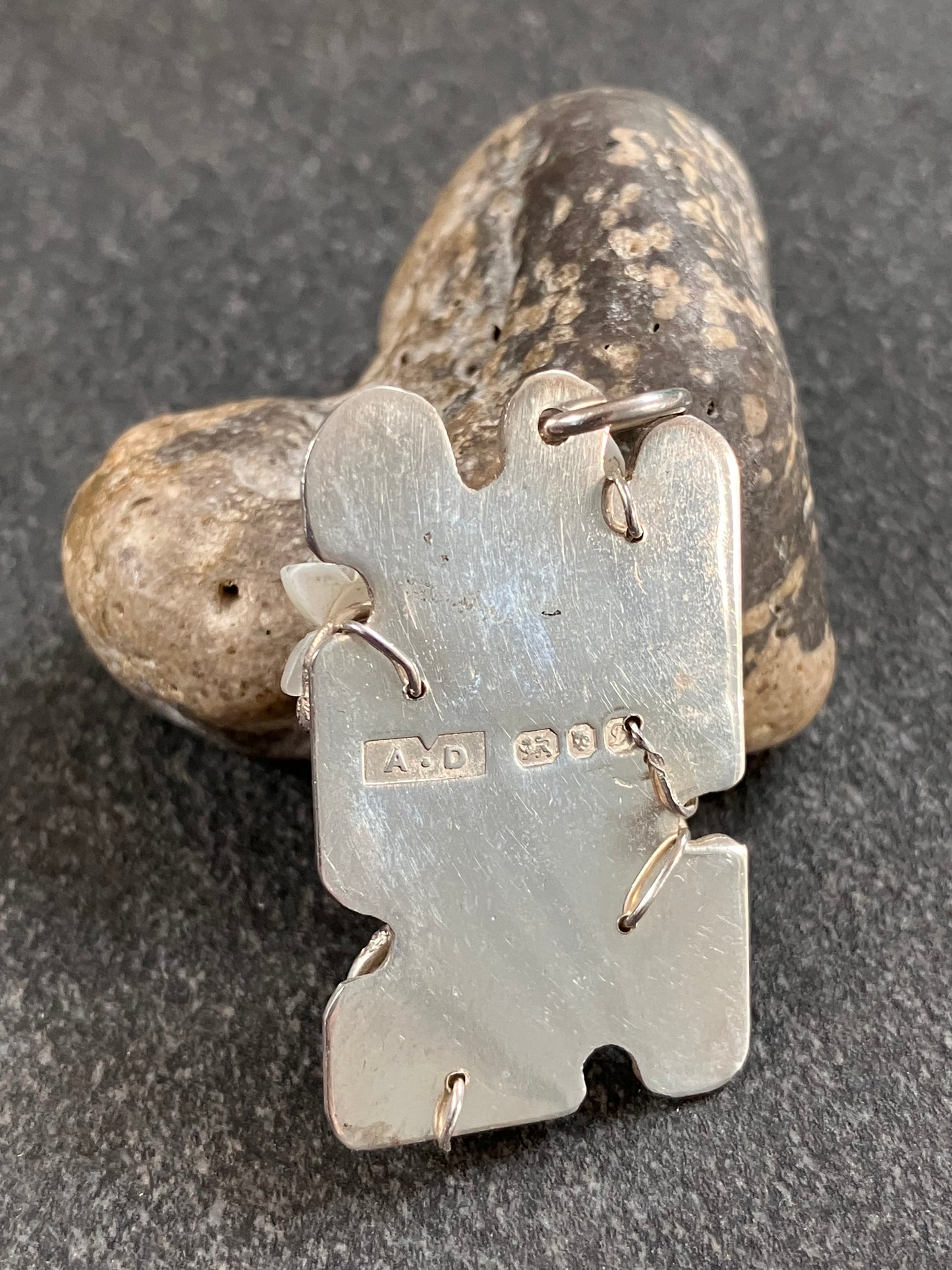 A truly unique artisan pendant.