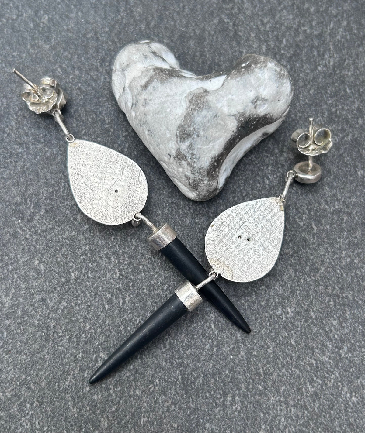Amazing Artisan-Made Sterling Silver Statement Earrings