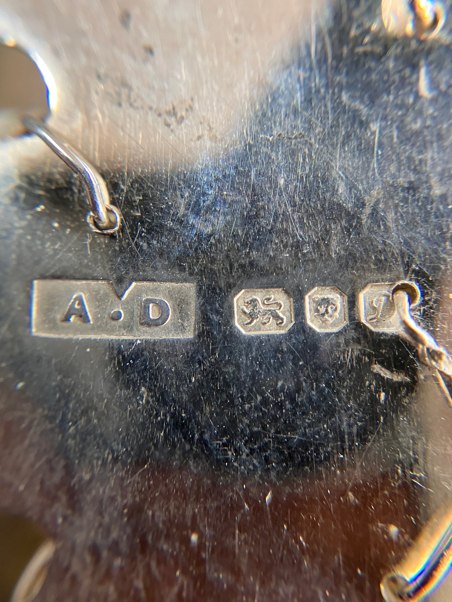 A truly unique artisan pendant.