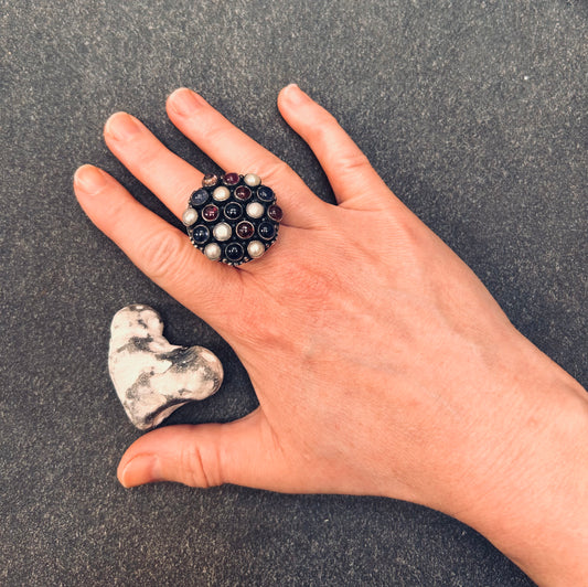 Make way for a ring that refuses to whisper… it commands attention ✨