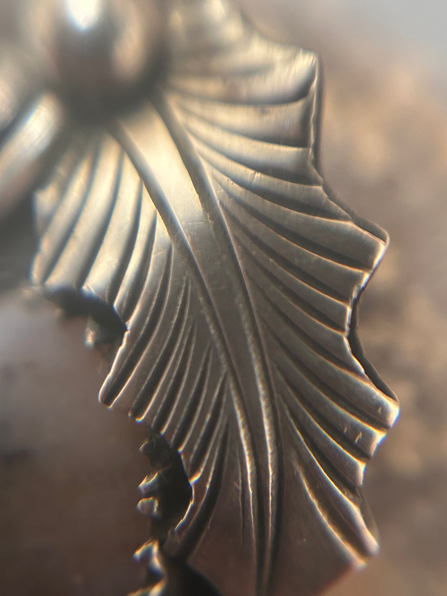 Vintage Native American sterling silver pendant by Nelson