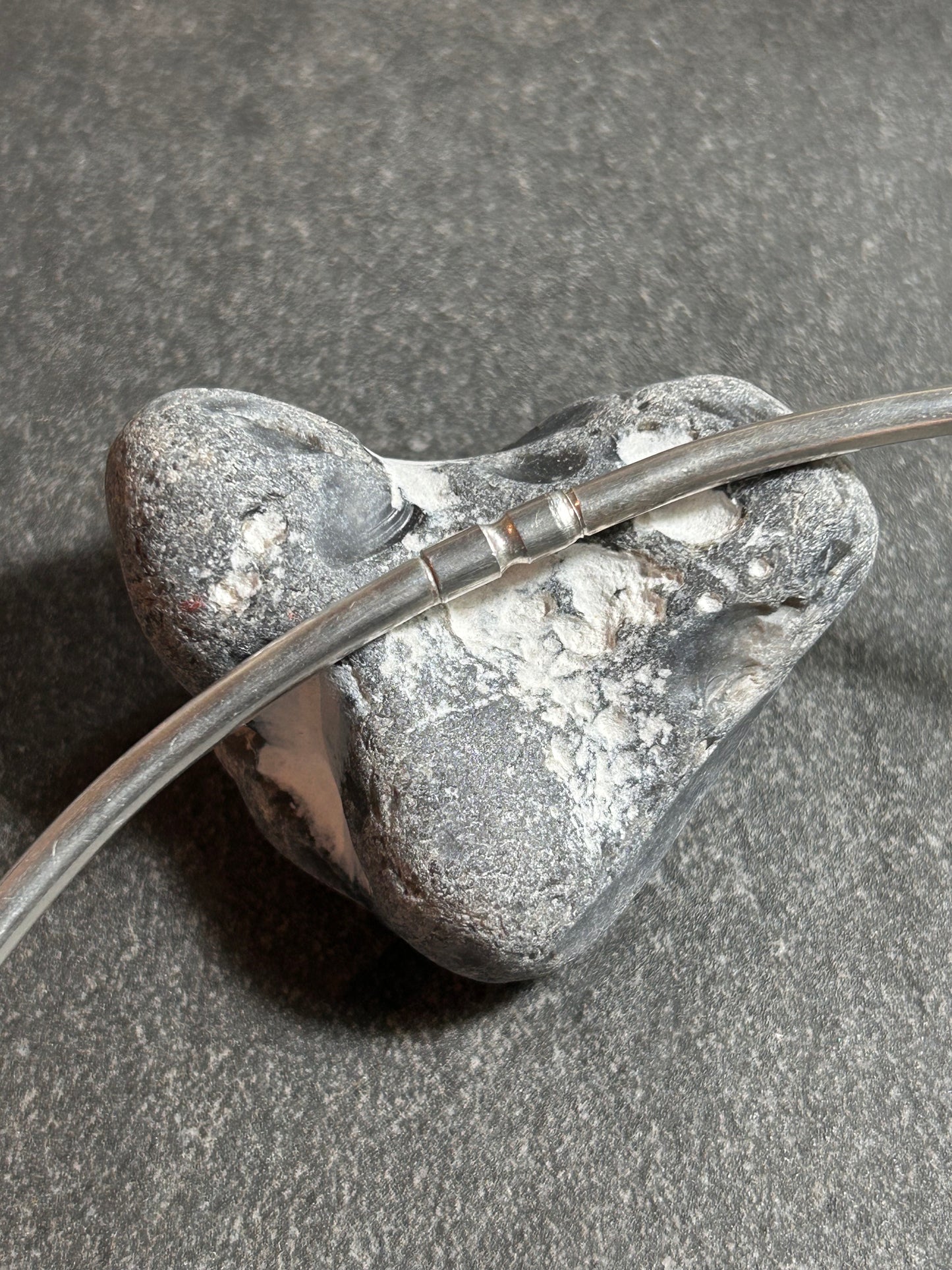 Carla Lily’ Torque Necklace by Amanda Cox, hallmarked 2003