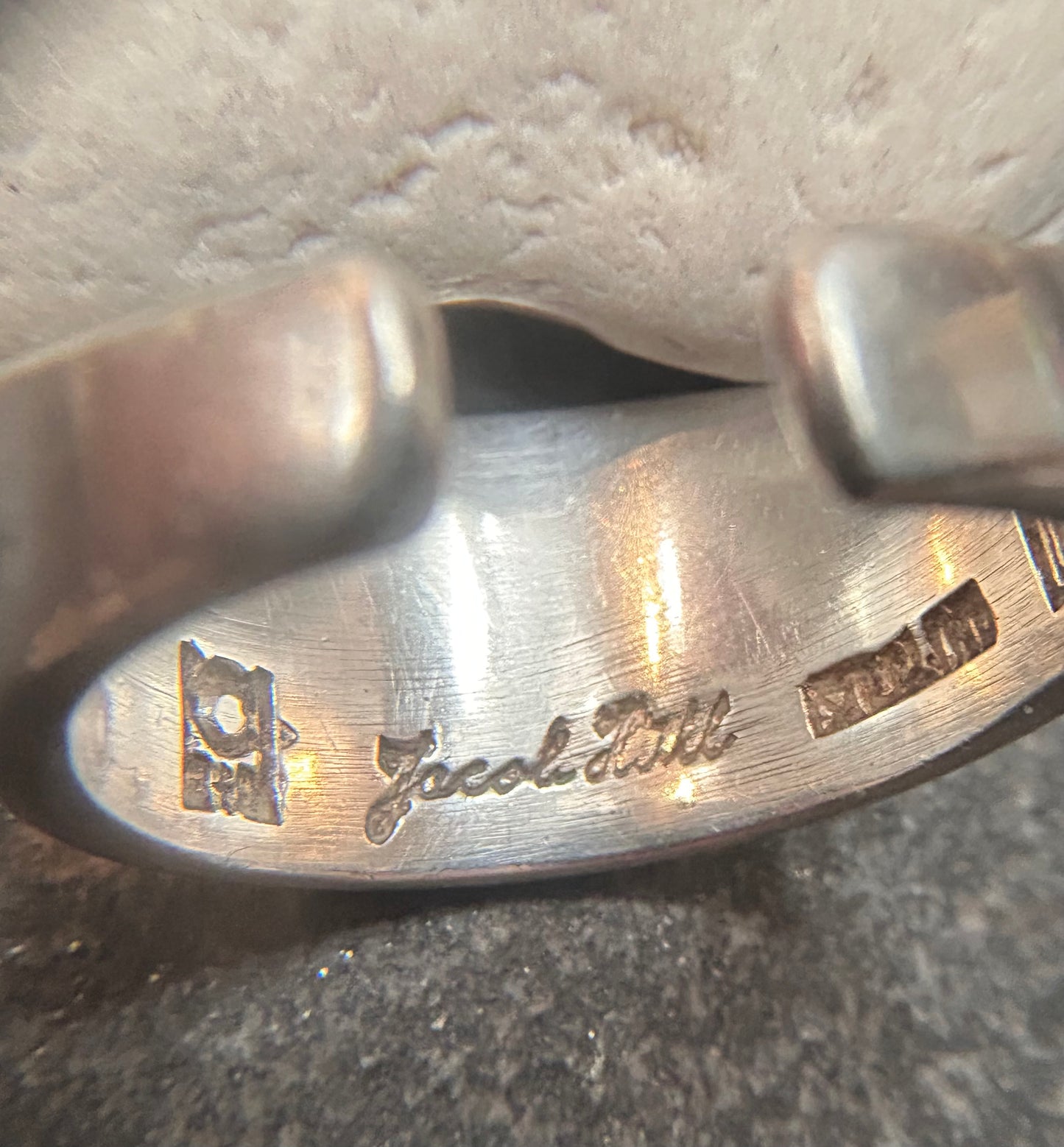 Danish Sterling Silver Ring by Jacob Hill
