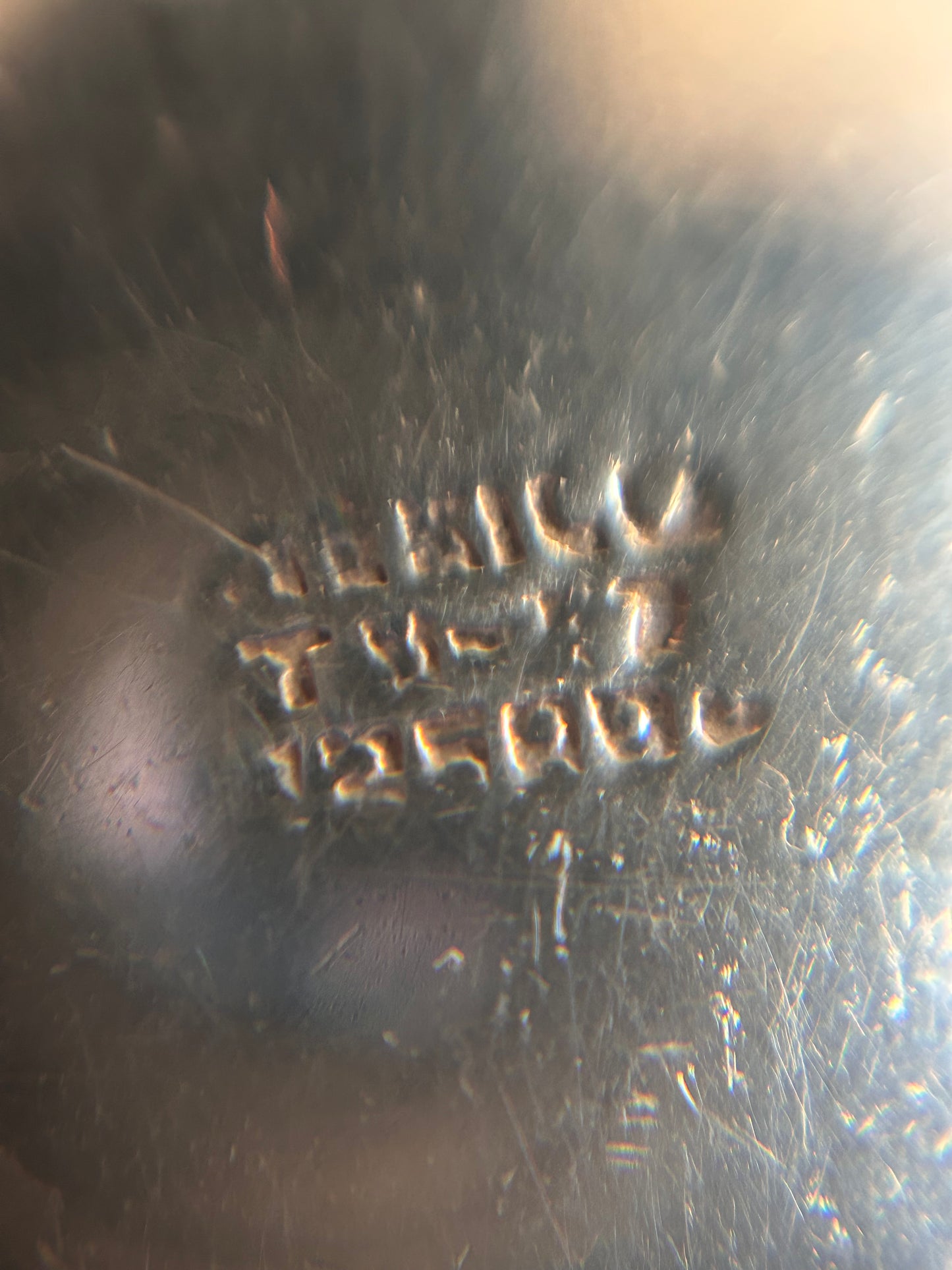 Vintage Sterling Silver Dichroic Glass Pendant – Mexico